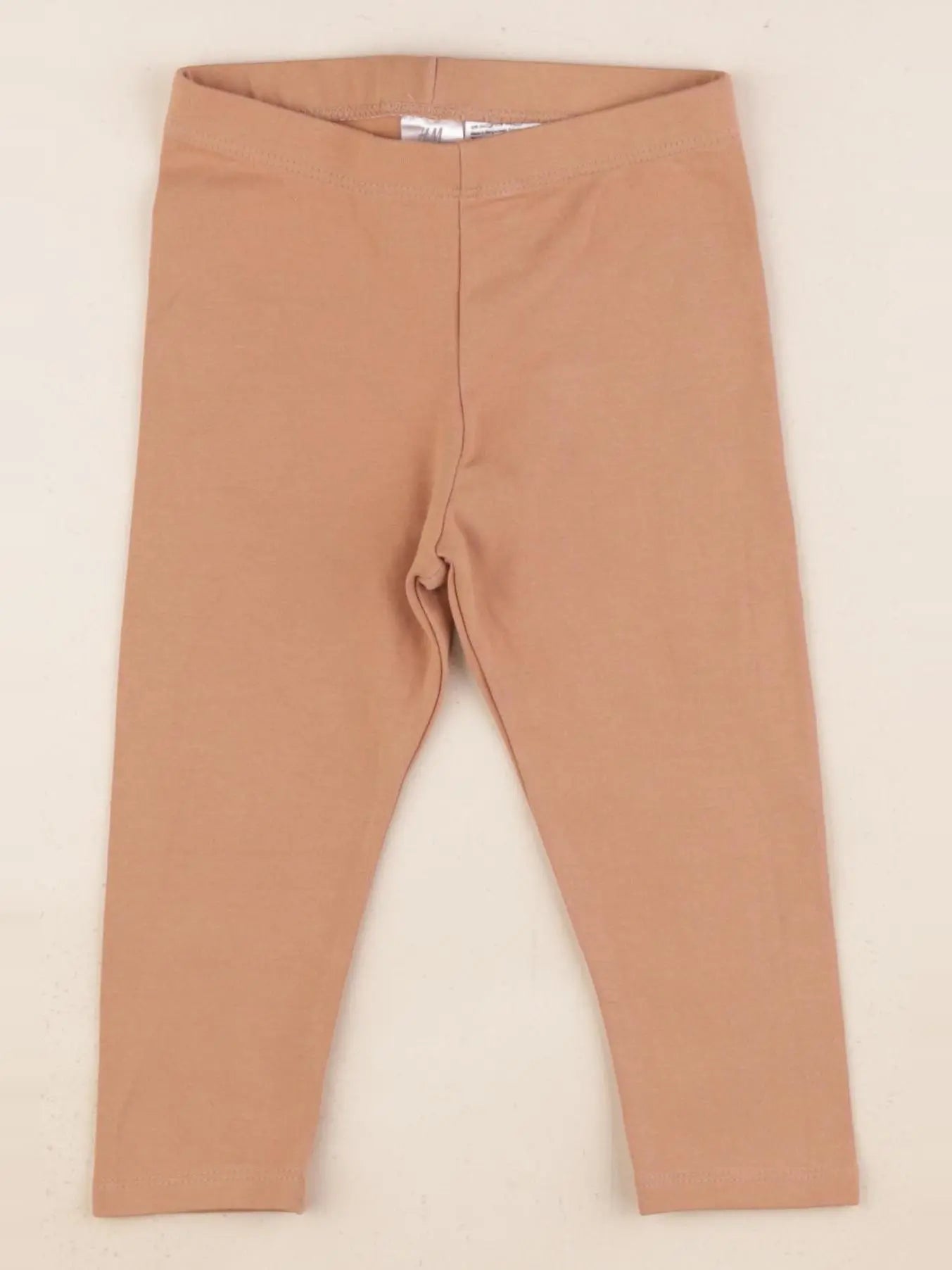 H&M - legging marron - 12/18 mois
