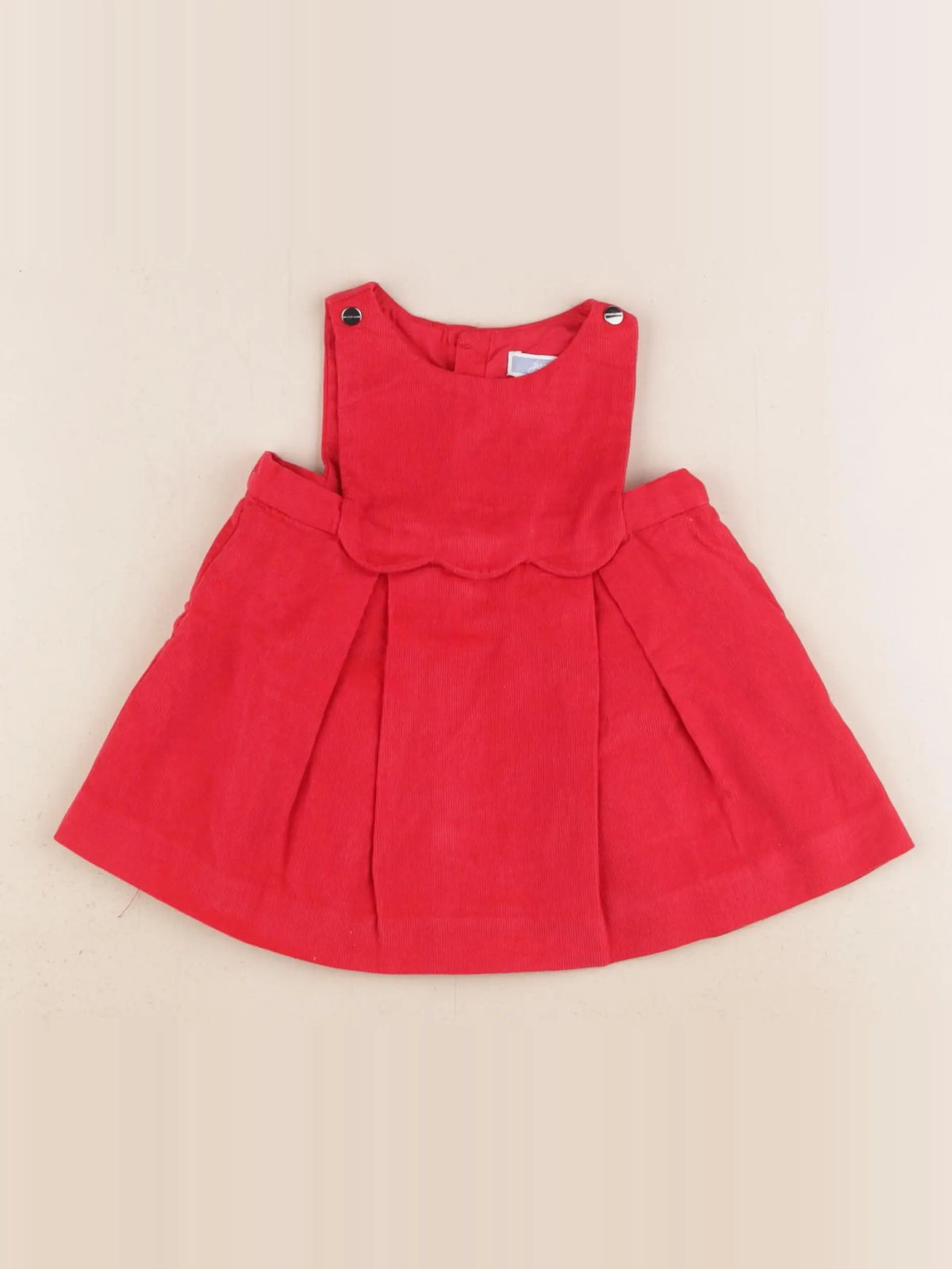 Jacadi - robe rouge - 6 mois