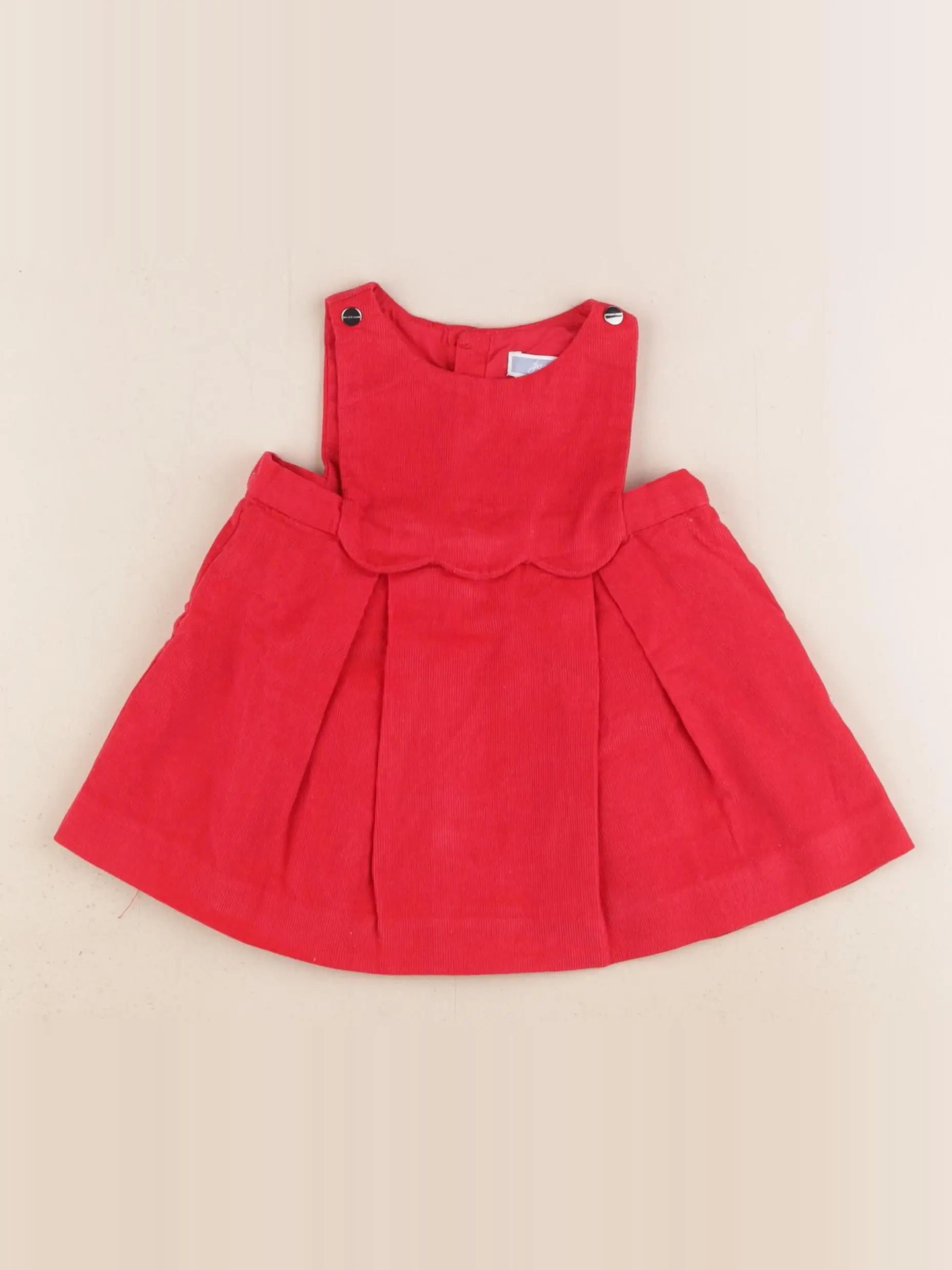Jacadi - robe rouge - 6 mois