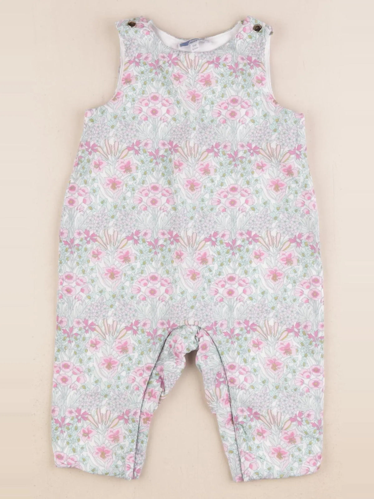 Jacadi - combinaison liberty multicolore - 6 mois