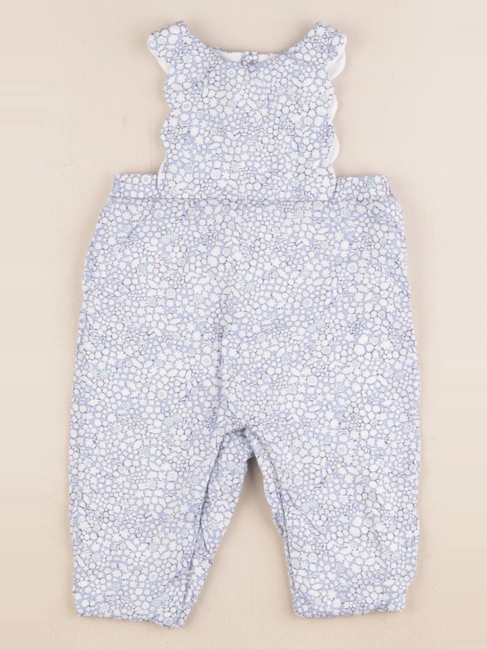 Jacadi - combinaison liberty multicolore - 6 mois