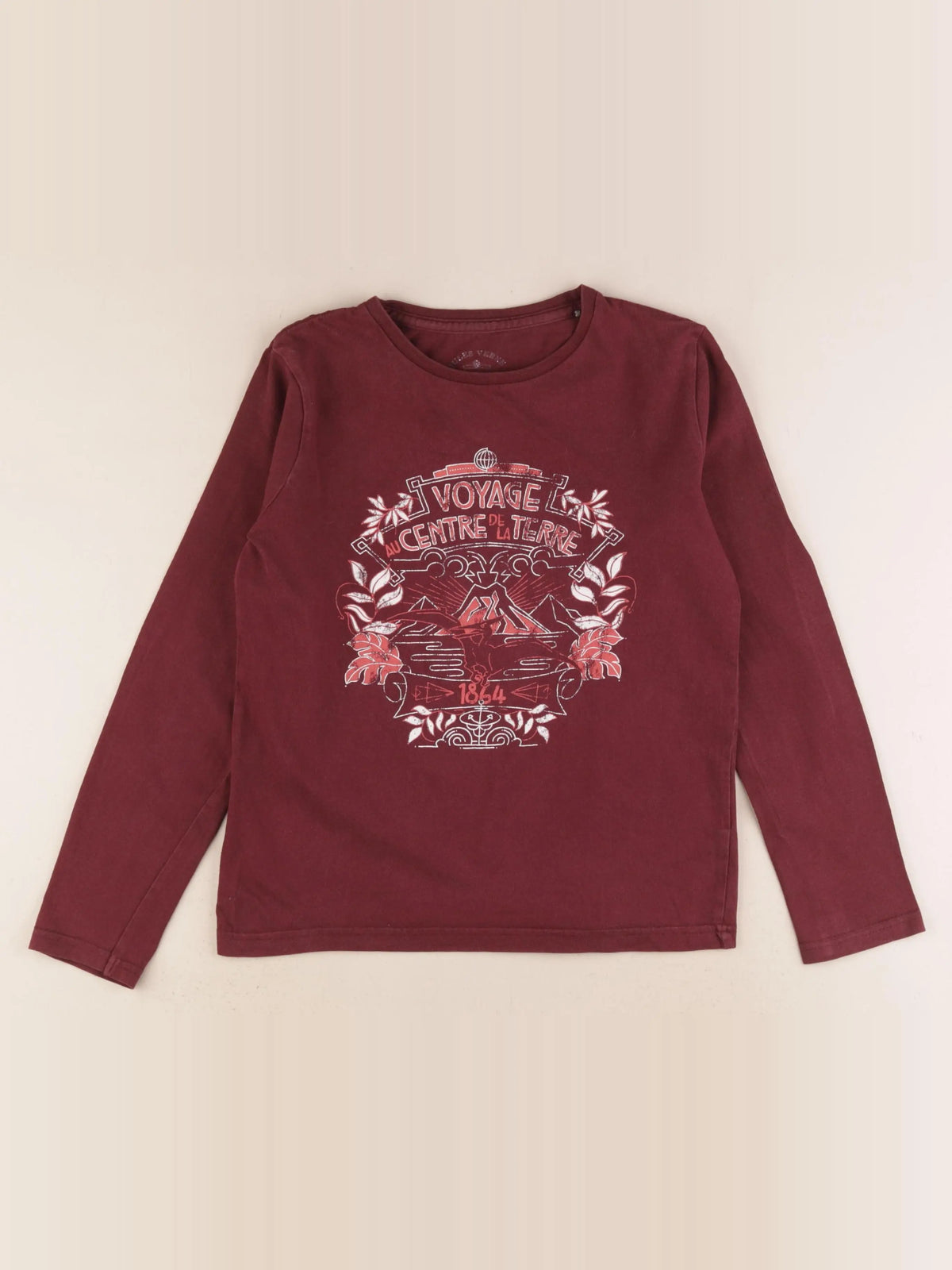 Cyrillus - tee-shirt rouge - 10 ans