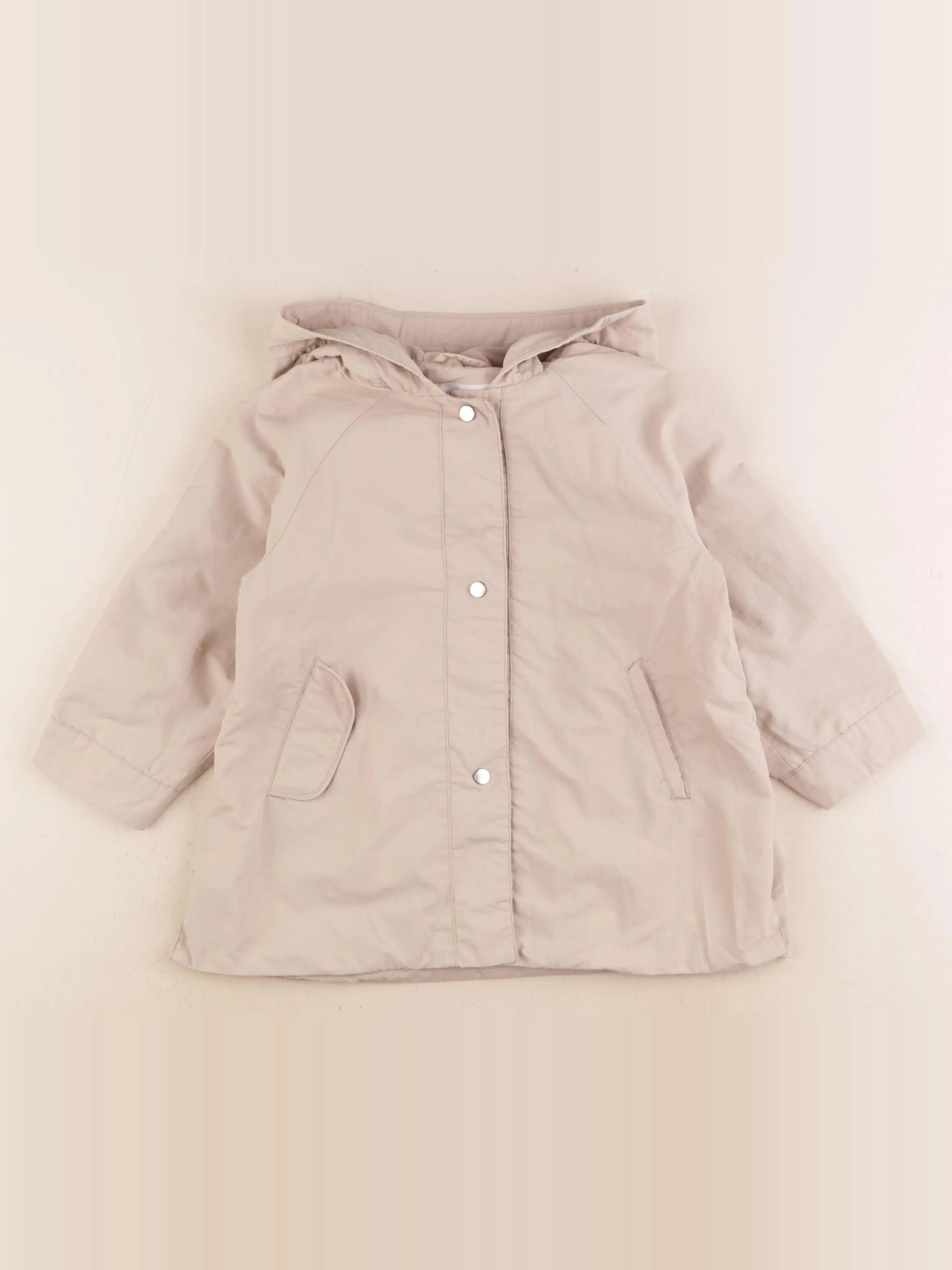 Zara - imperméable beige - 2/3 ans