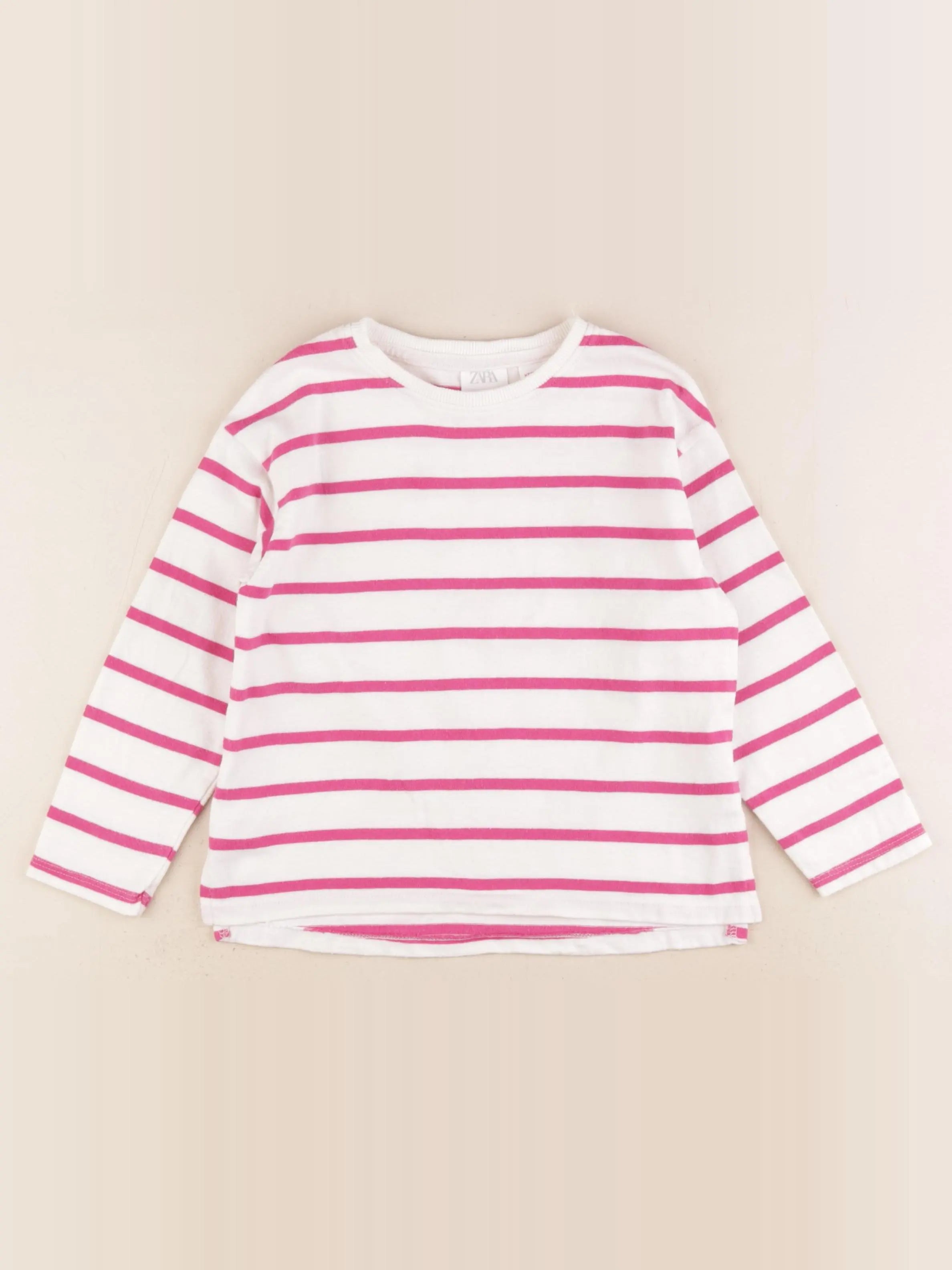 Zara - tee-shirt rose - 3/4 ans