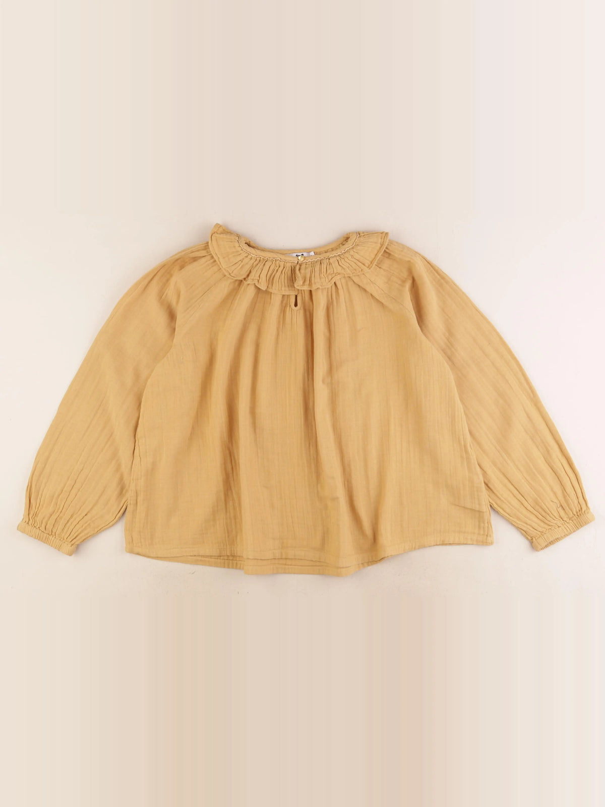 Cyrillus - blouse jaune - 10 ans