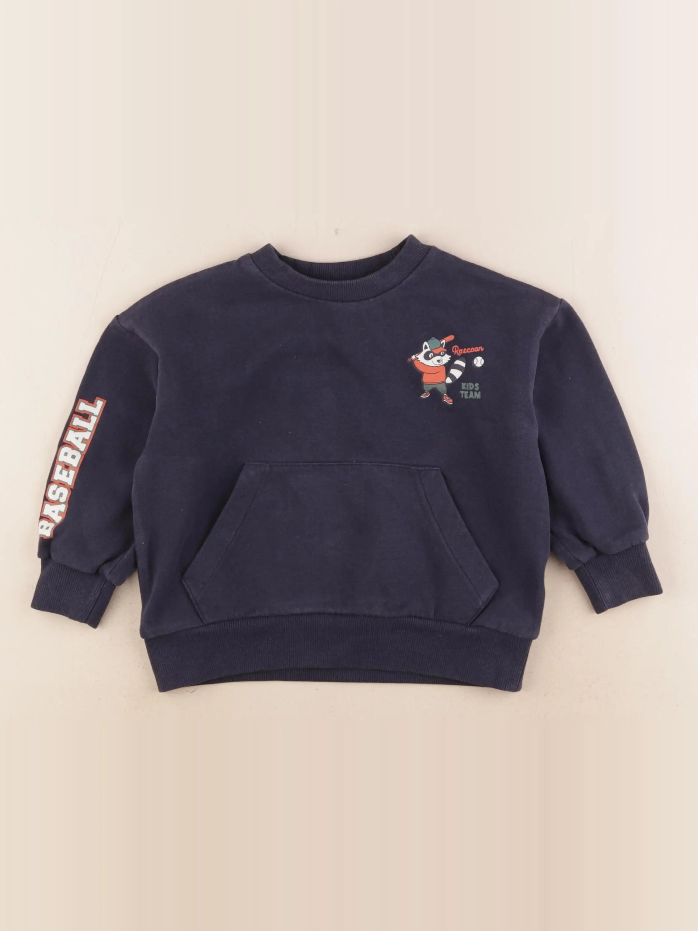 Vertbaudet - sweat bleu - 4 ans