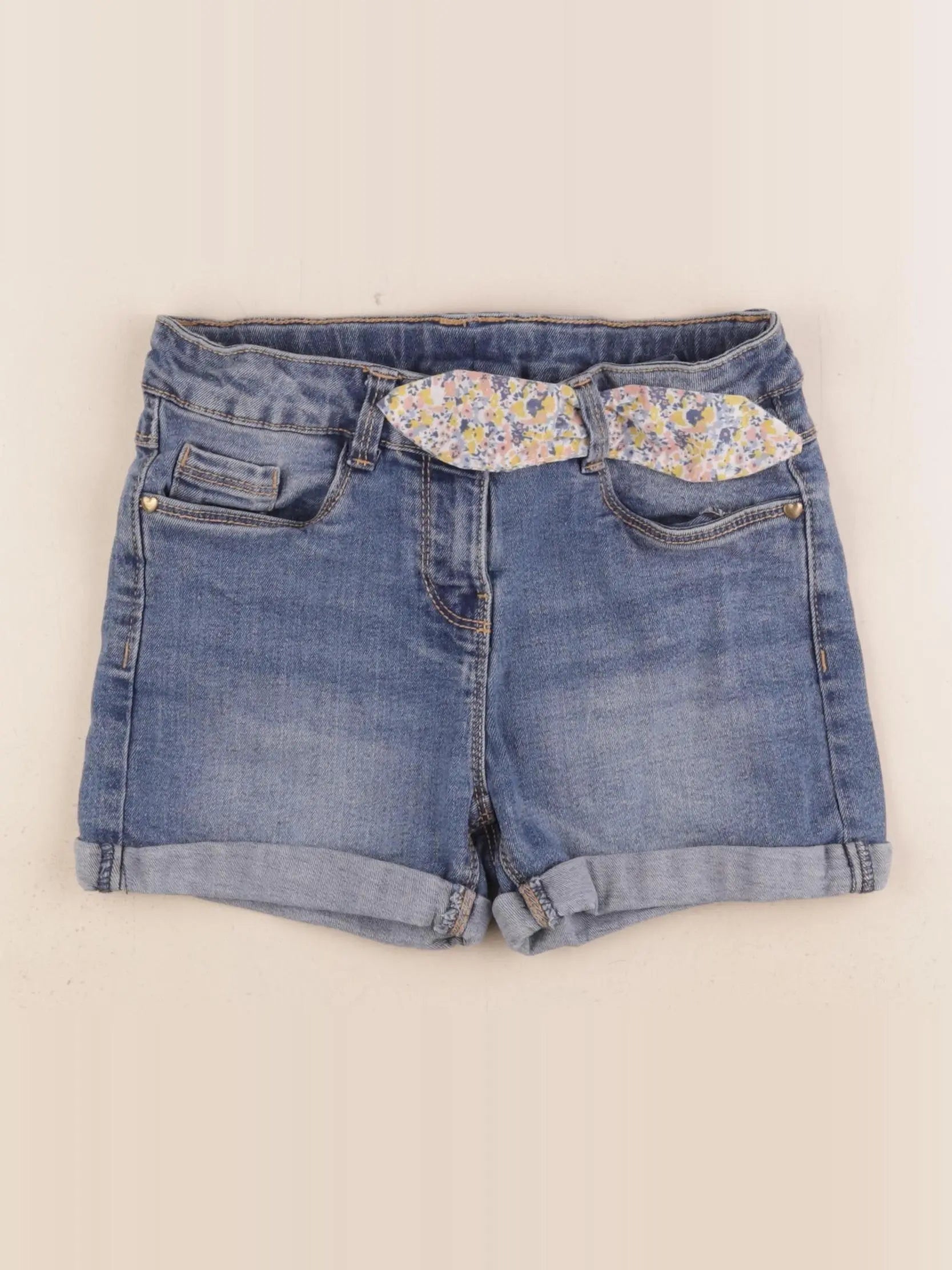 Tape à l'oeil - short bleu - 9 ans