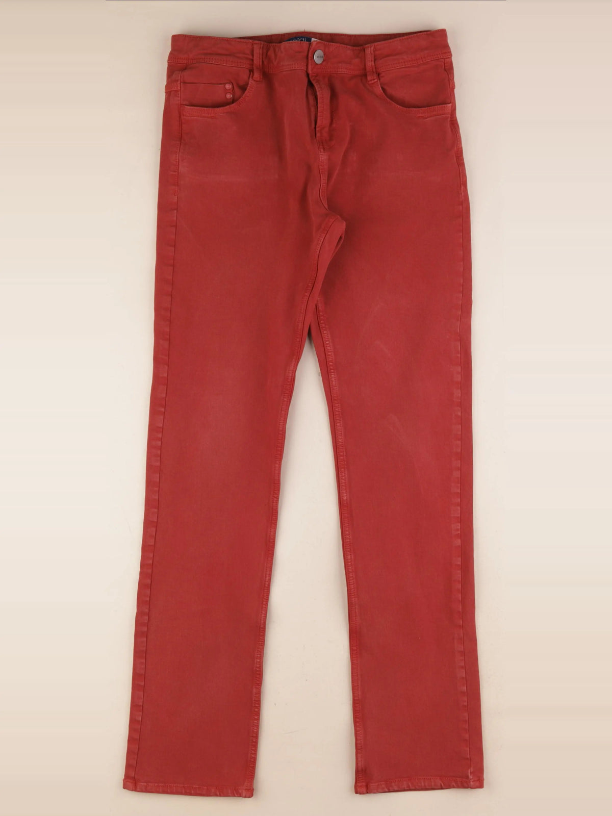Okaidi - pantalon rouge - 14 ans