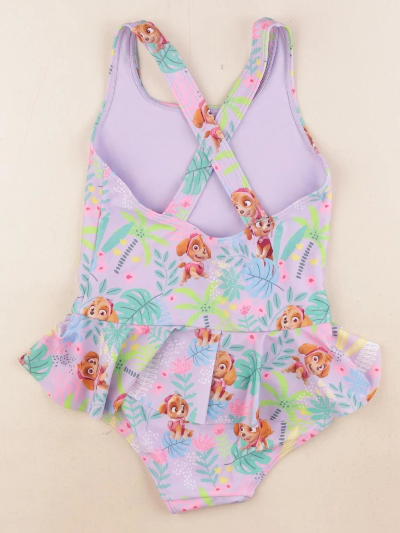 H&M - maillot de bain violet - 6/8 ans
