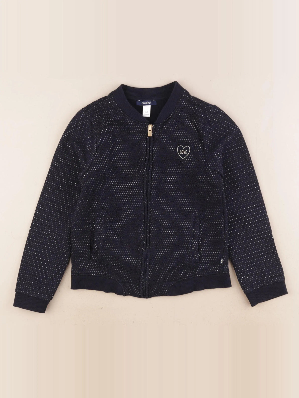 Okaidi - sweat bleu - 8 ans