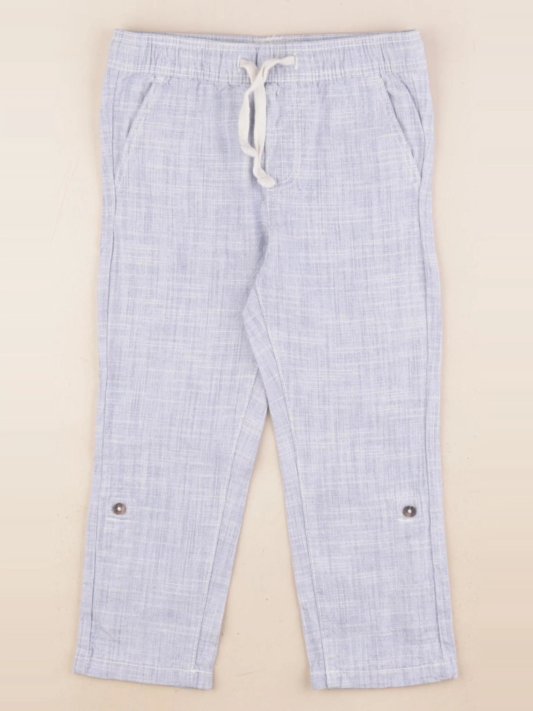 Vertbaudet - pantalon bleu - 4 ans