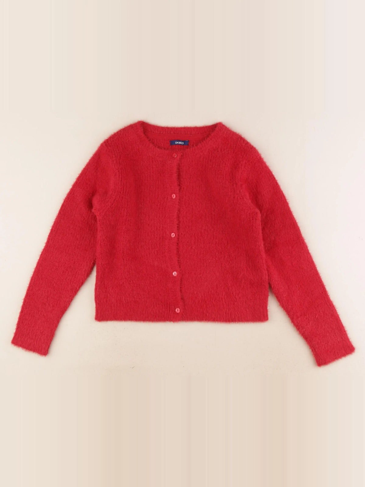 Okaidi - gilet rouge - 10 ans