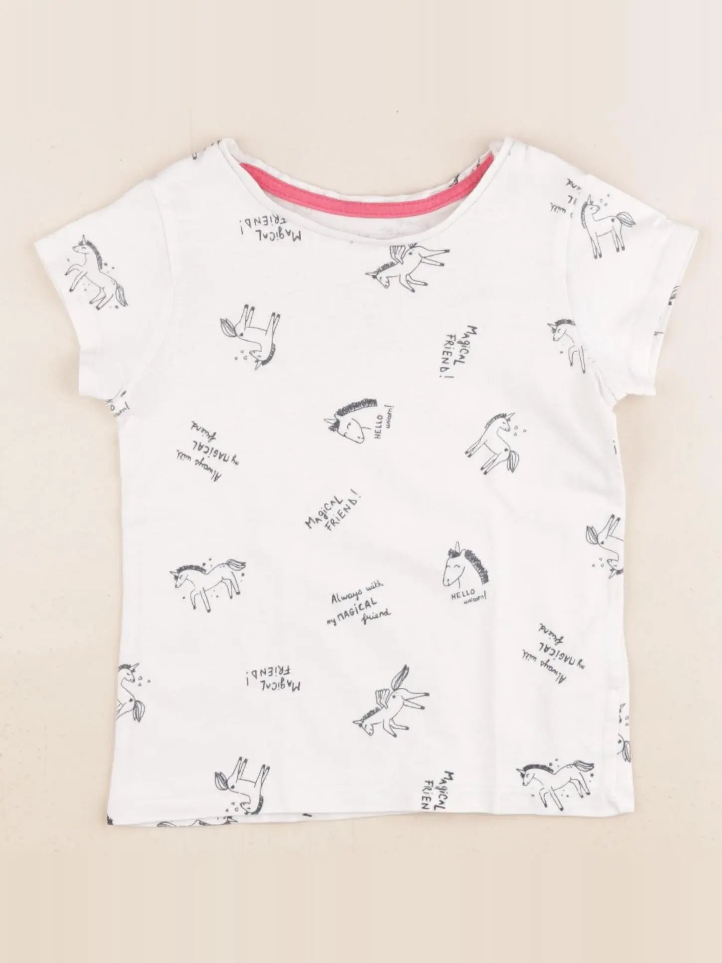 Vertbaudet - tee-shirt blanc - 3 ans