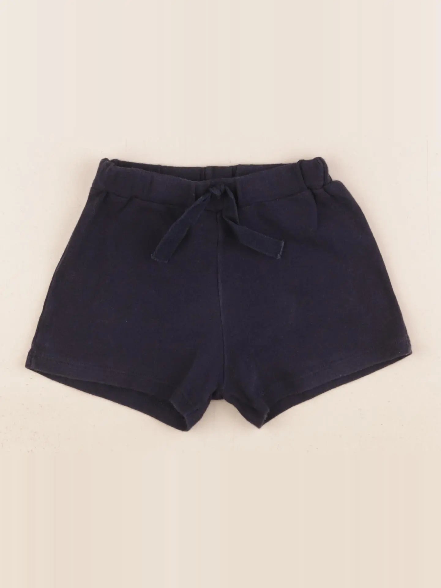 Petit Bateau - short bleu - 24 mois