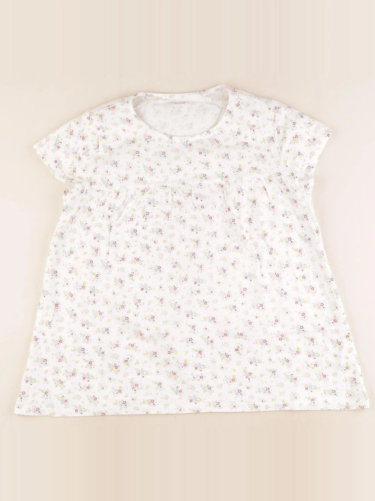 Vertbaudet - tee-shirt blanc - 14 ans