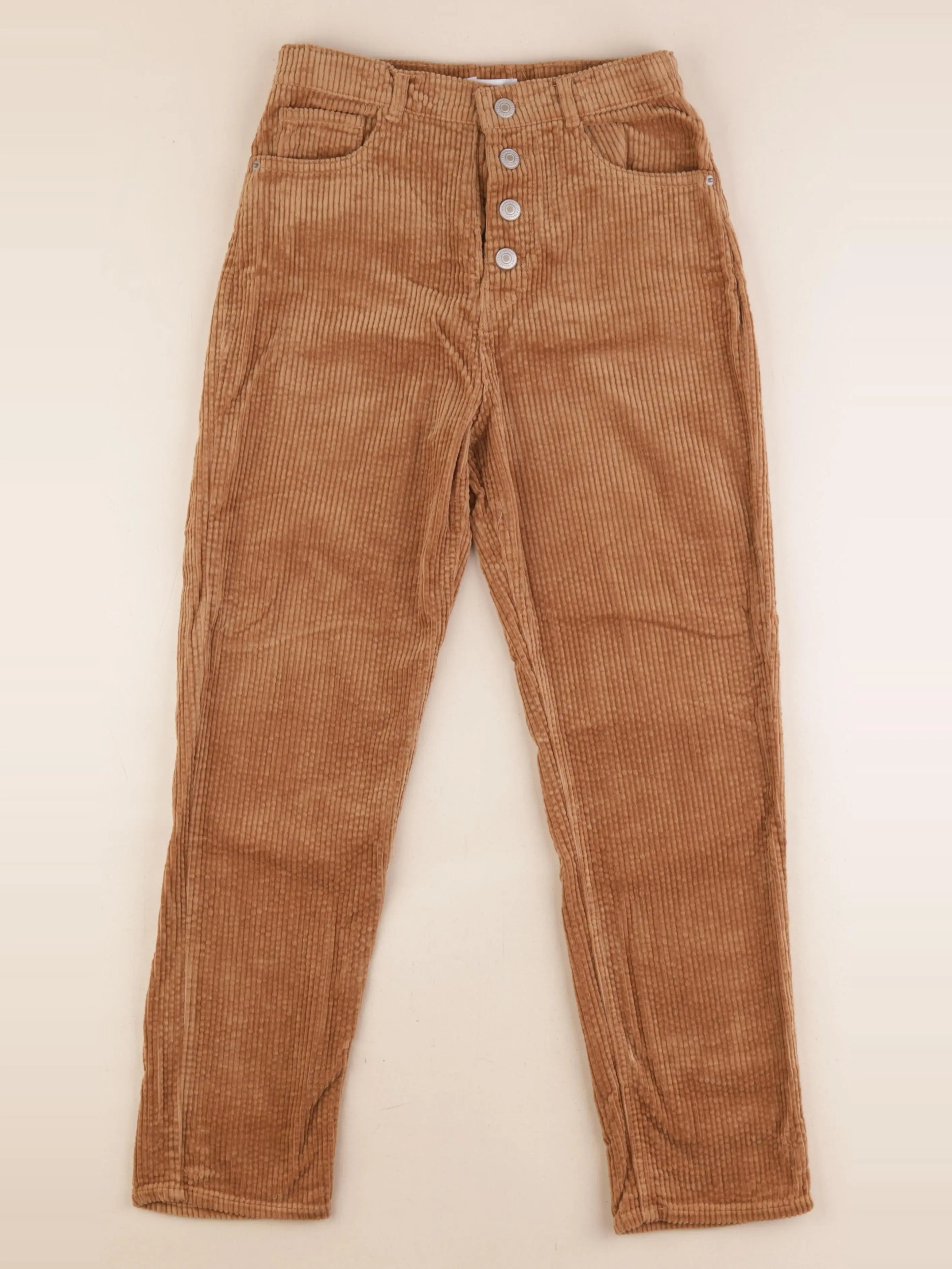 Vertbaudet - pantalon marron - 12 ans
