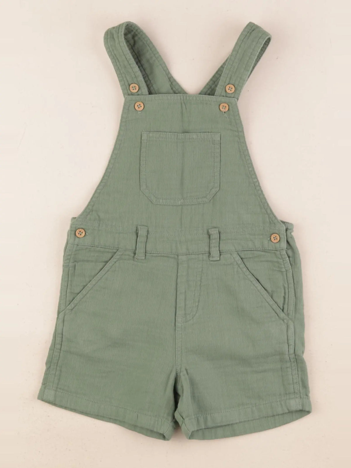 Boutchou - salopette vert - 24 mois