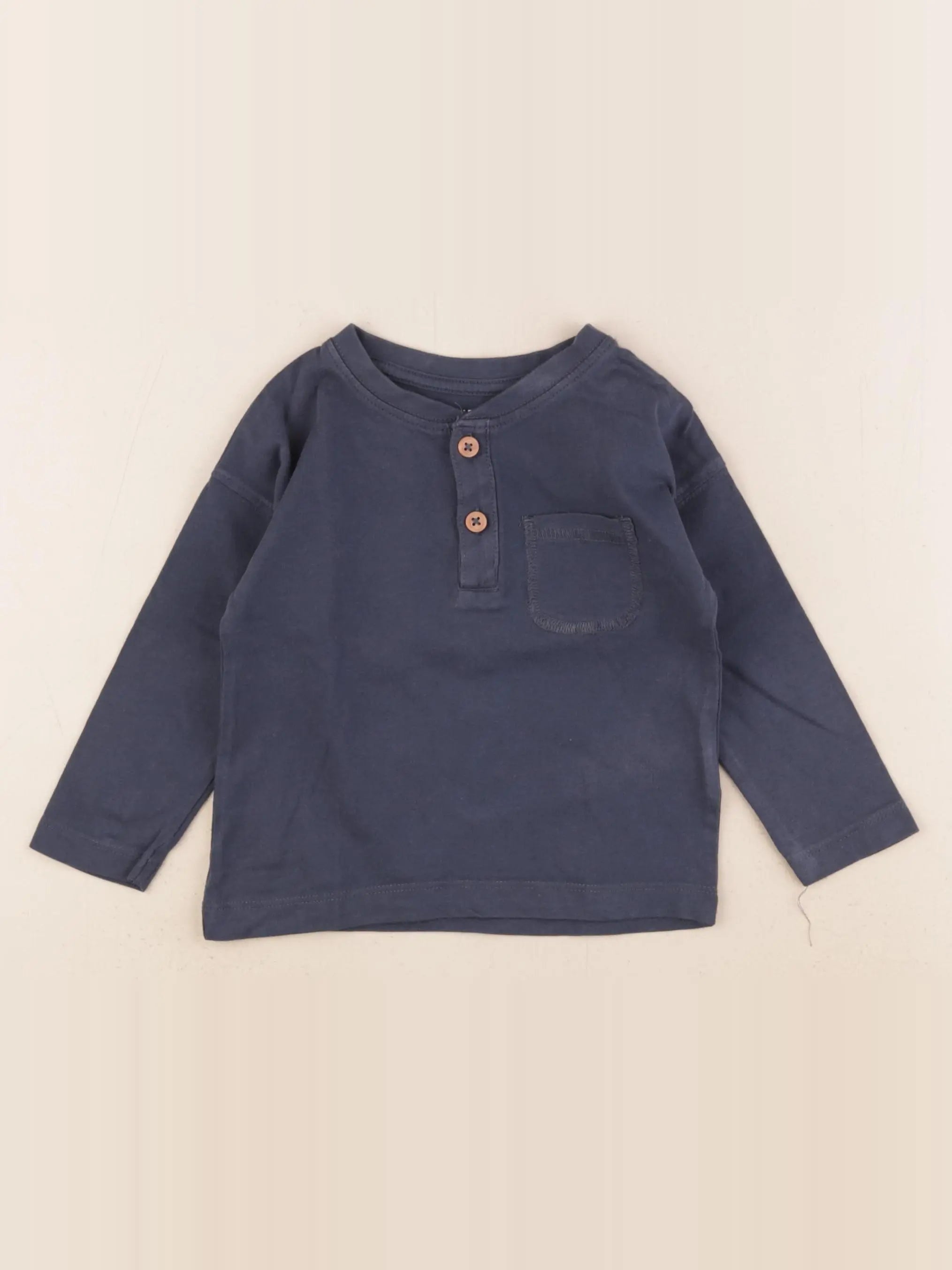 La Redoute - tee-shirt bleu - 18 mois