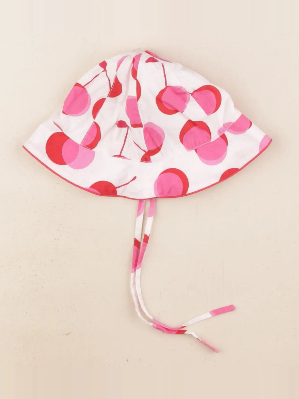 Jacadi - chapeau blanc, rose - 18 mois