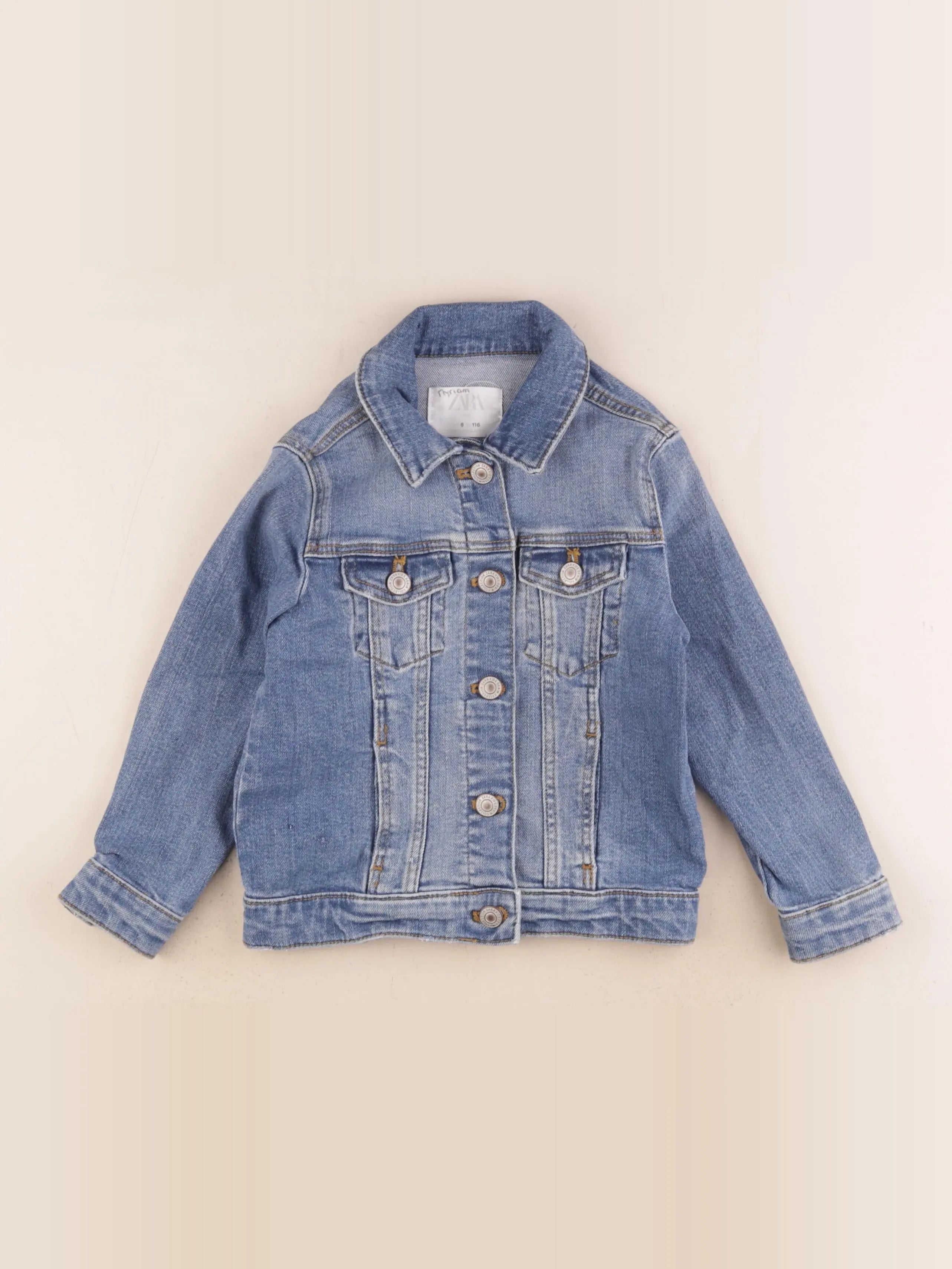 Zara - veste bleu - 6 ans