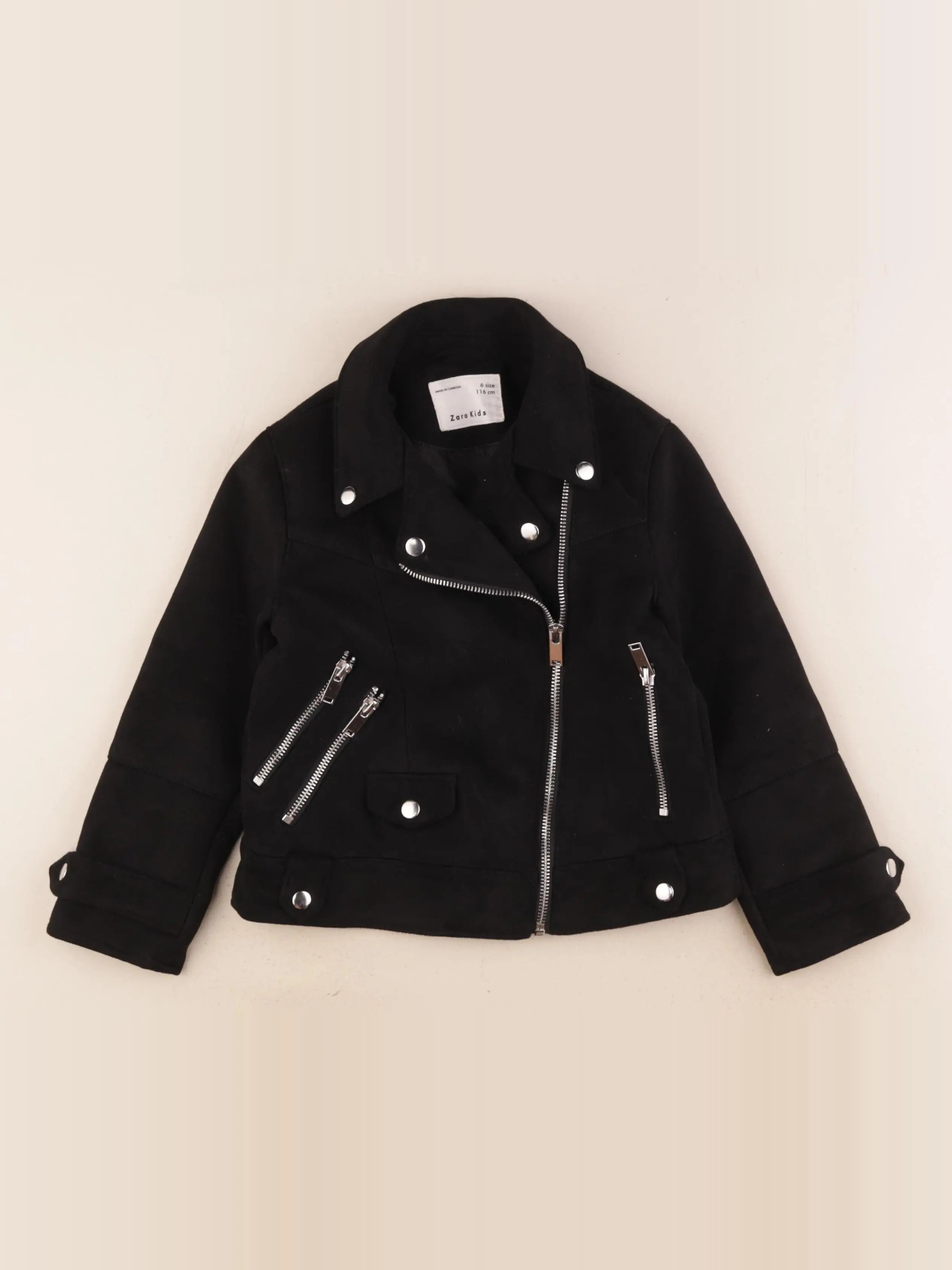 Zara - veste noir - 6 ans