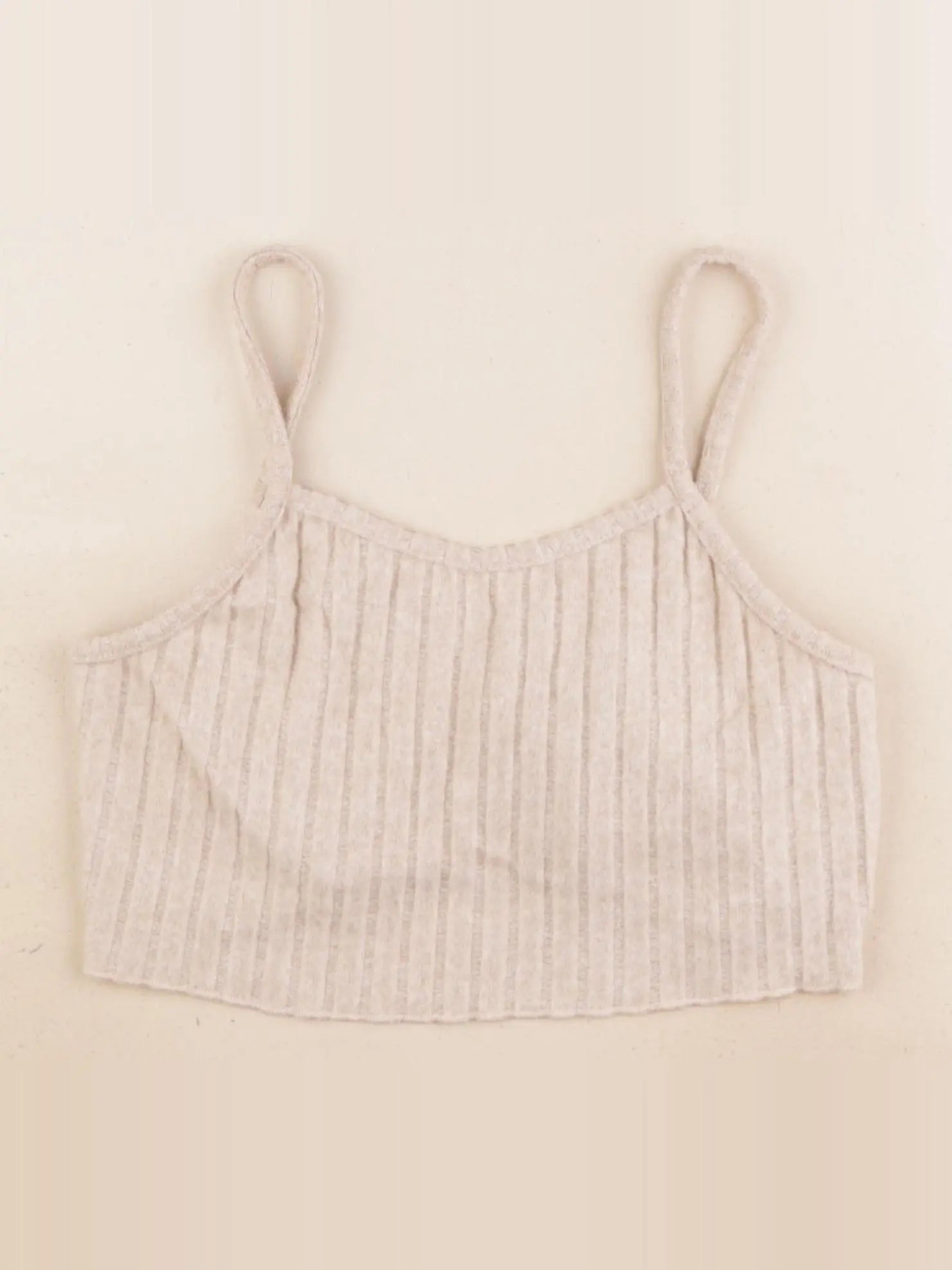 Zara - crop-top beige - 8 ans