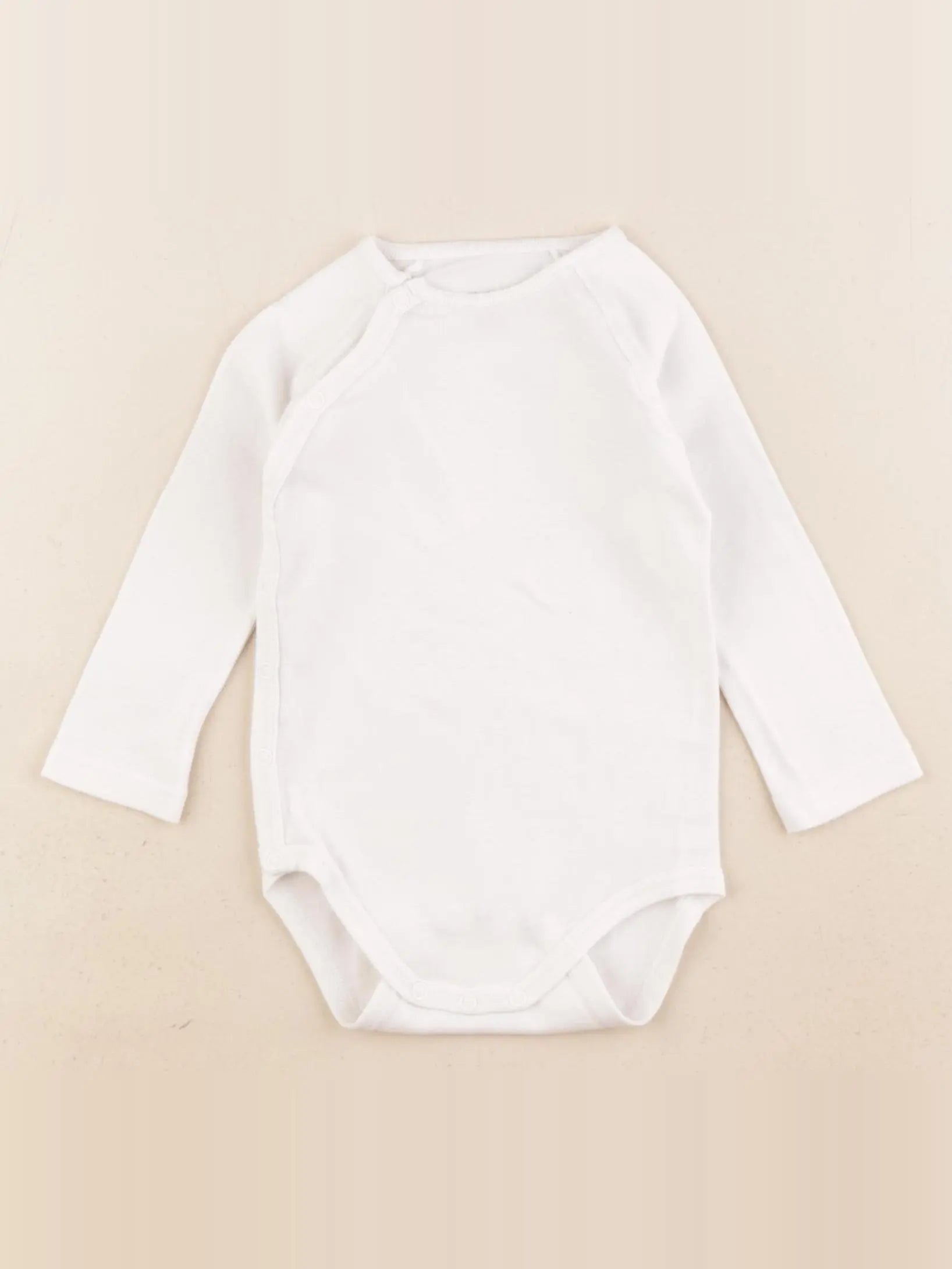 Petit Bateau - body blanc - 12 mois