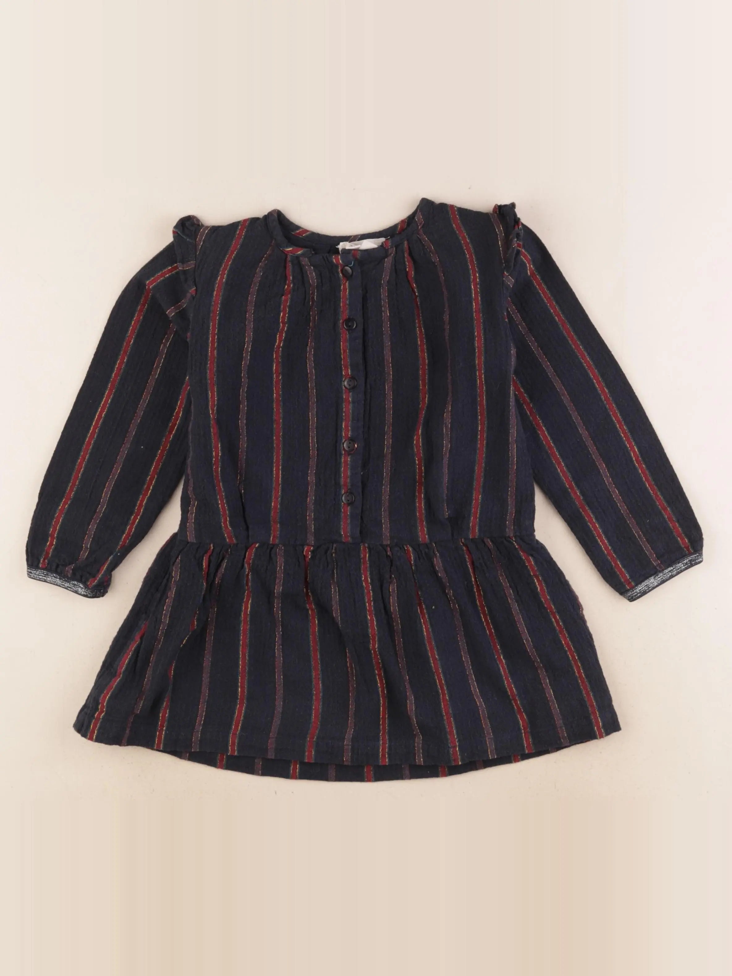 Arsène et les pipelettes - robe multicolore - 3 ans