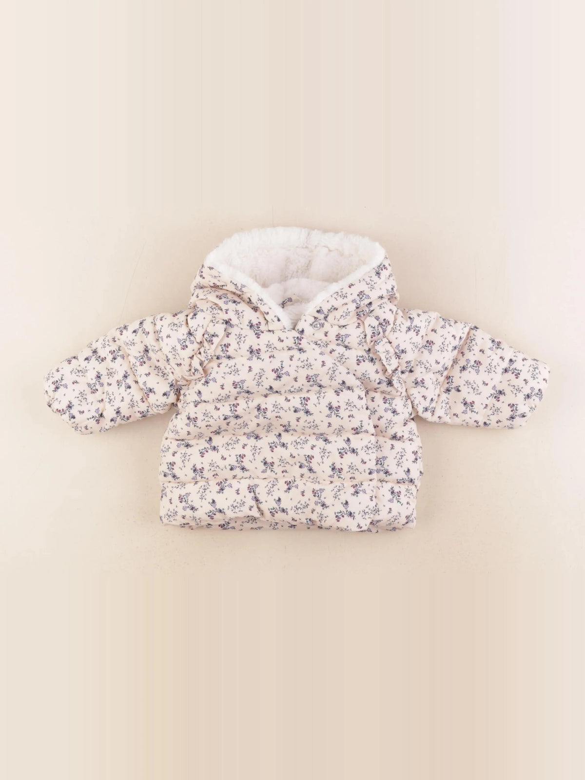 Vertbaudet - doudoune multicolore - 3 mois