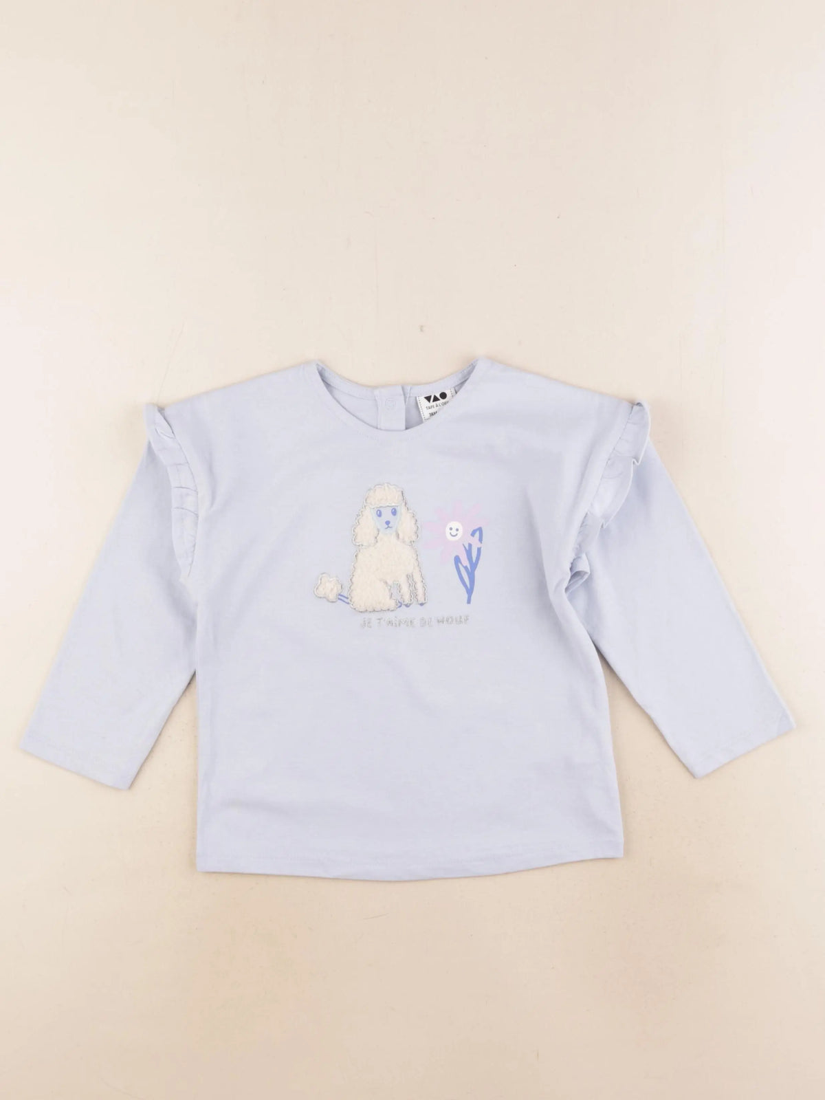 Tape à l'oeil - tee-shirt bleu - 36 mois