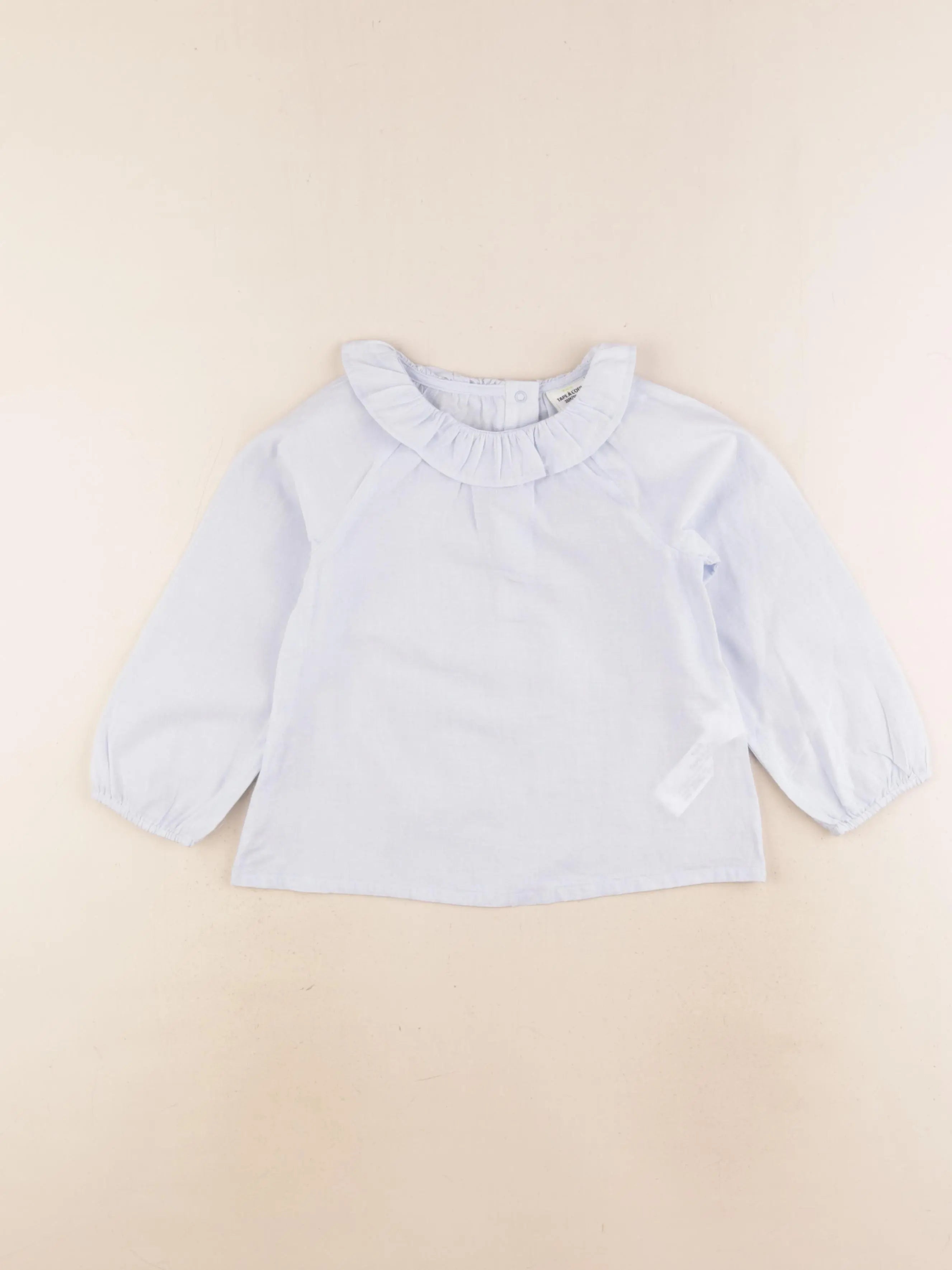 Tape à l'oeil - blouse bleu - 36 mois