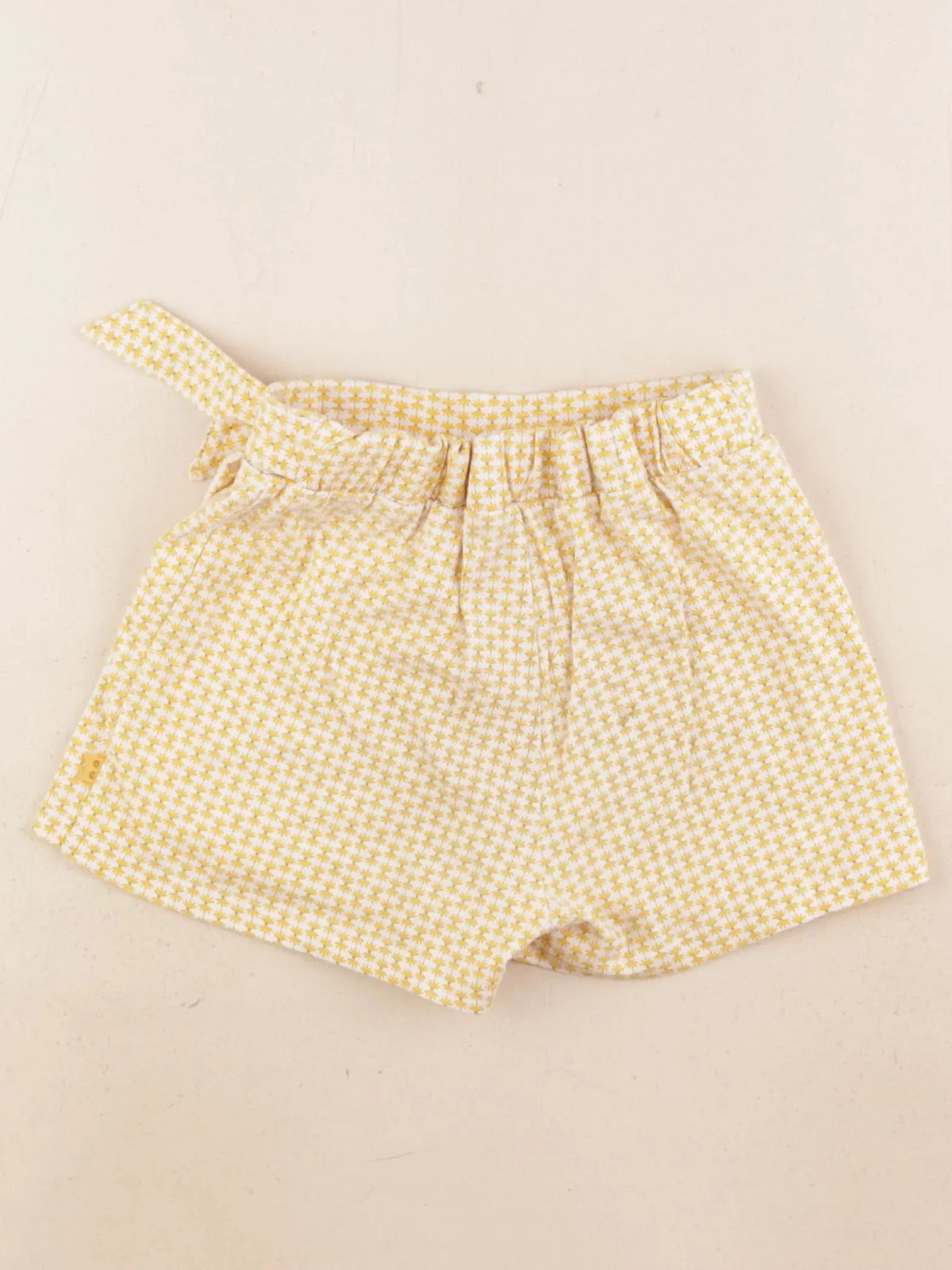 Okaidi - jupe short jaune - 5 ans