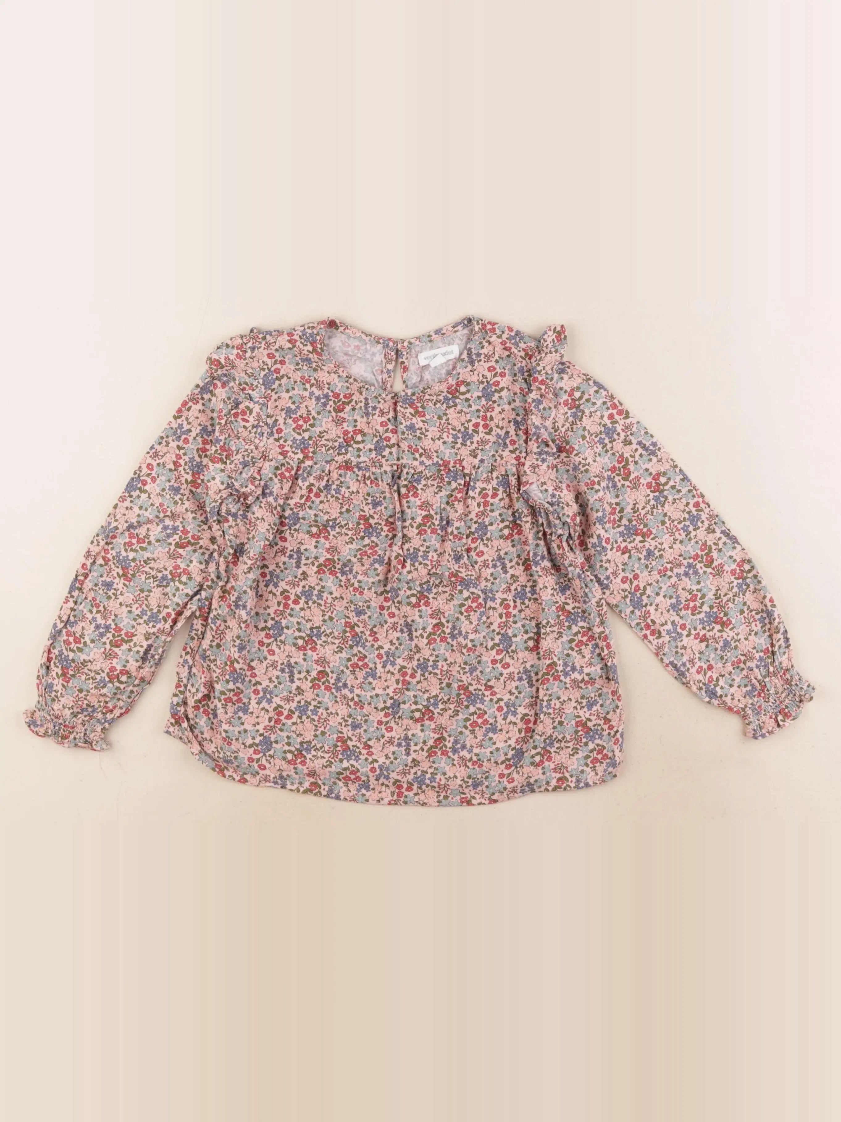Vertbaudet - blouse multicolore - 5 ans