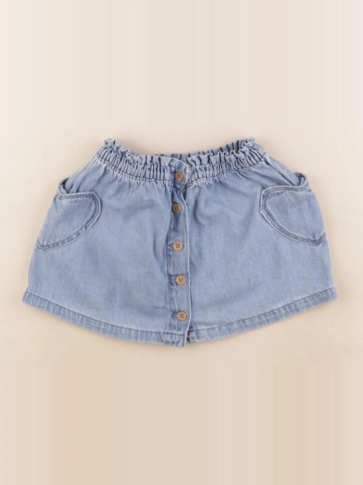 Vertbaudet - jupe bleu - 3 ans