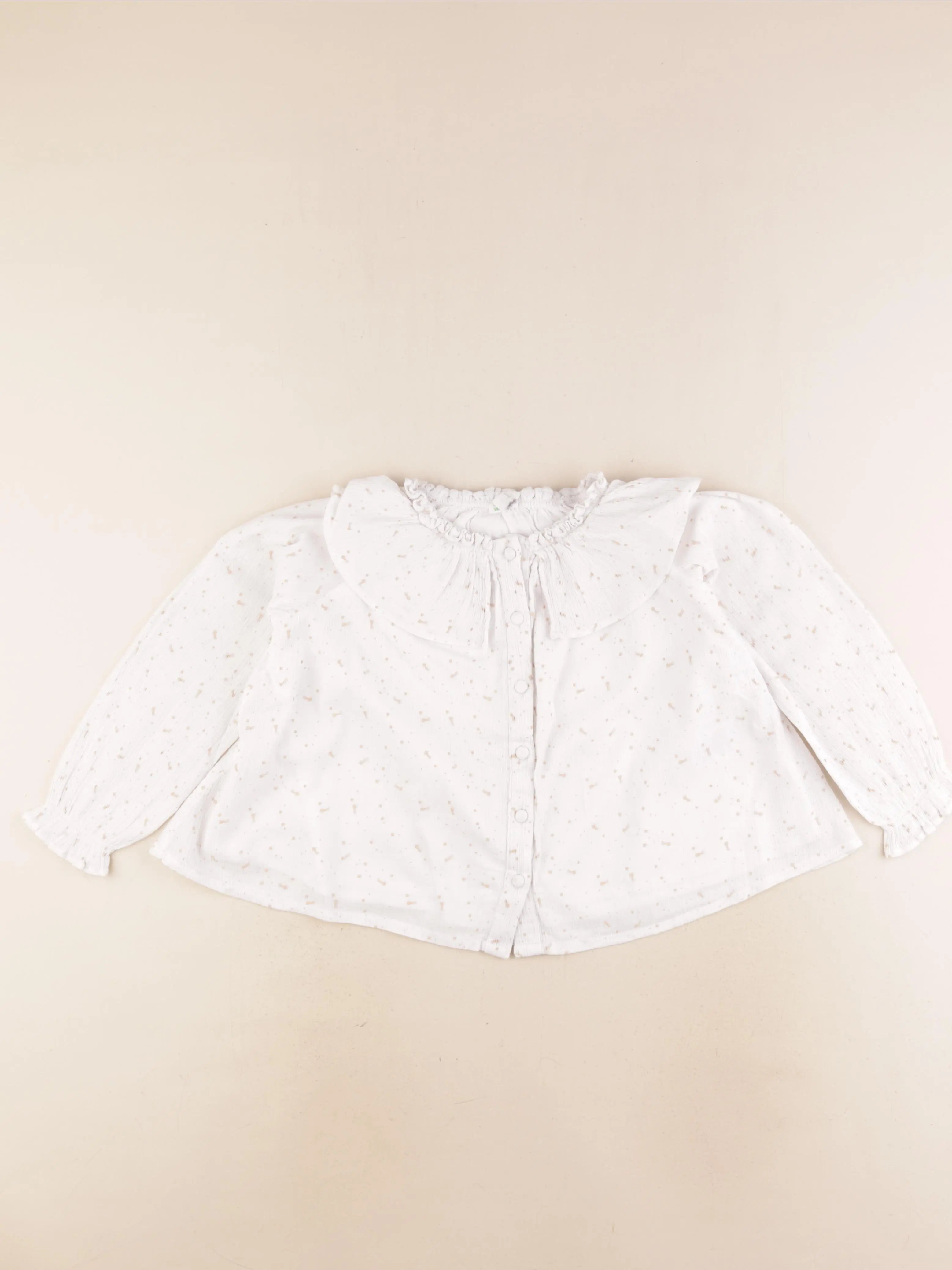 Vertbaudet - blouse blanc - 6 ans