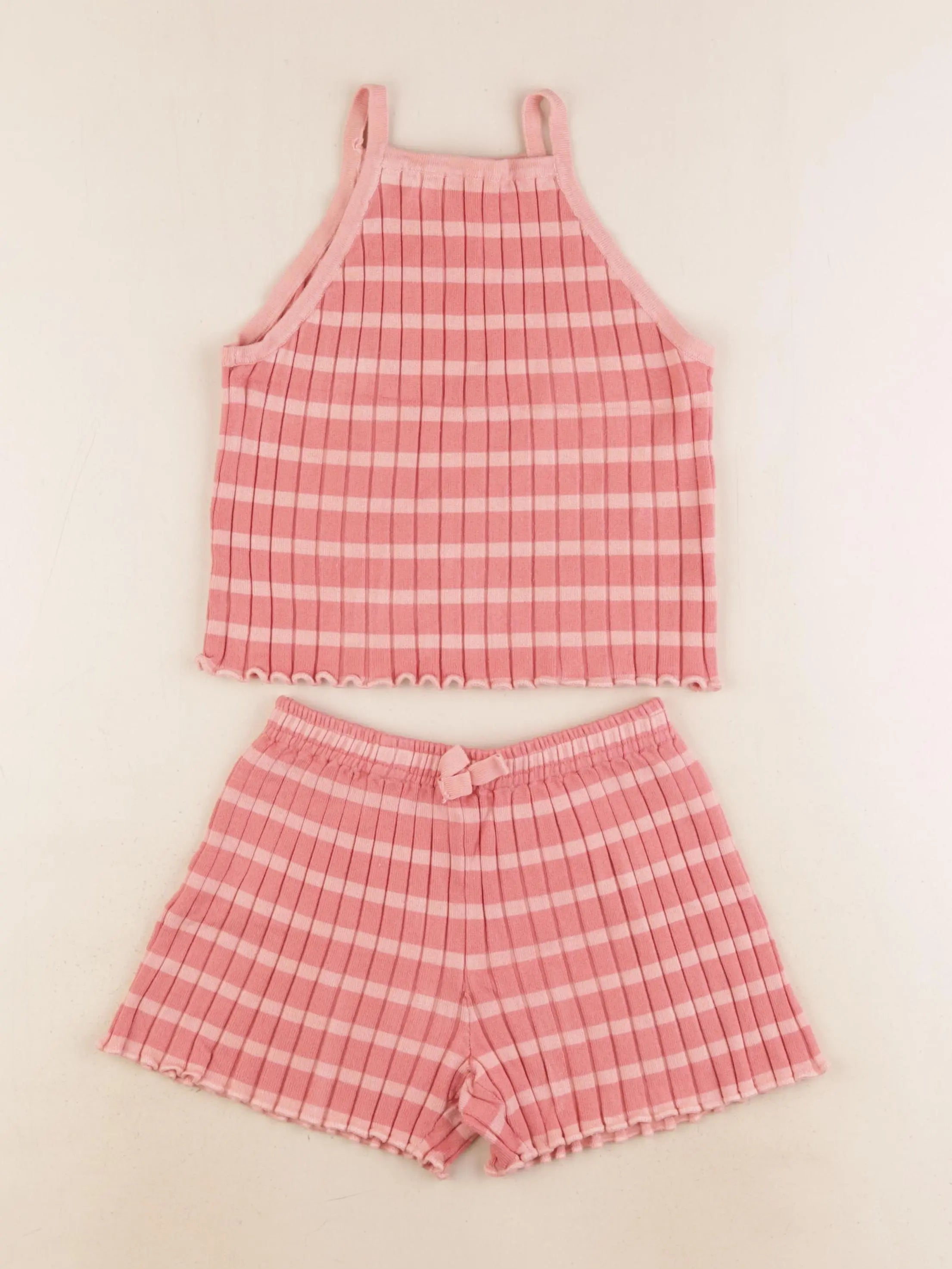 H&M - ensemble rose - 4/6 ans