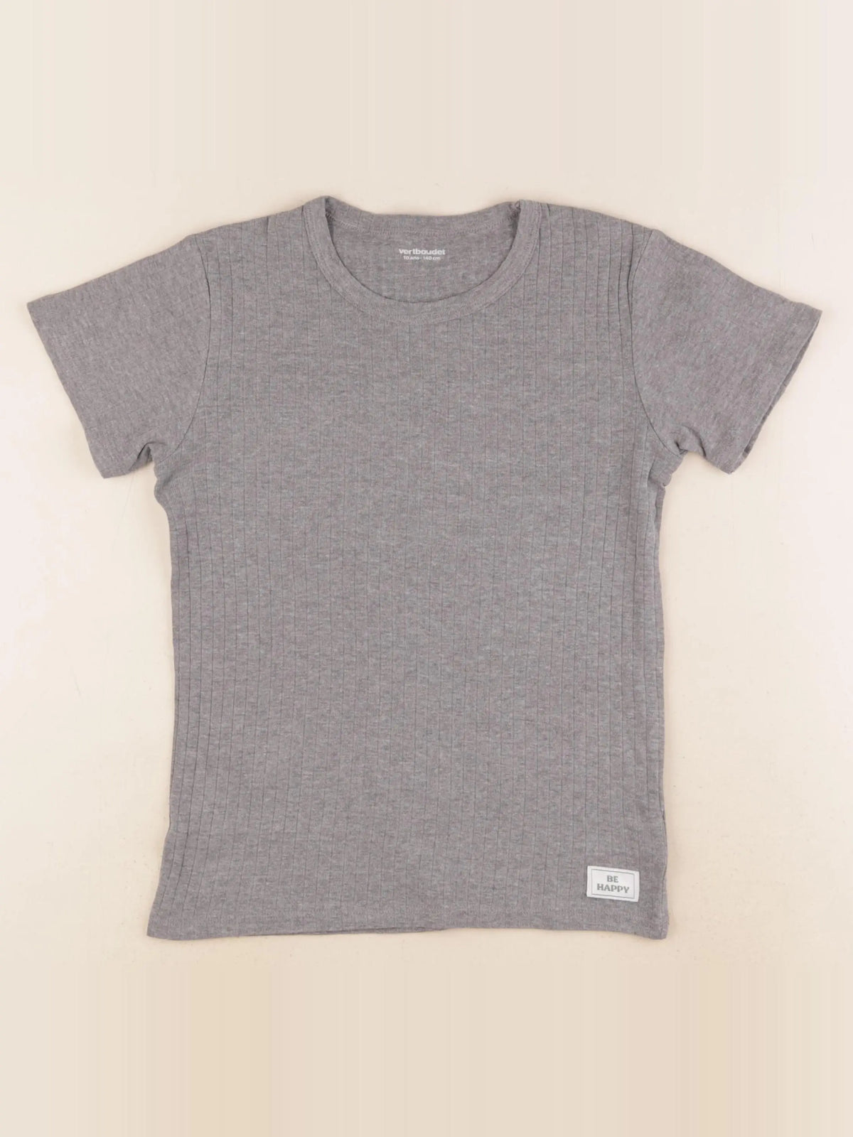 Vertbaudet - maillot de corps gris - 10 ans
