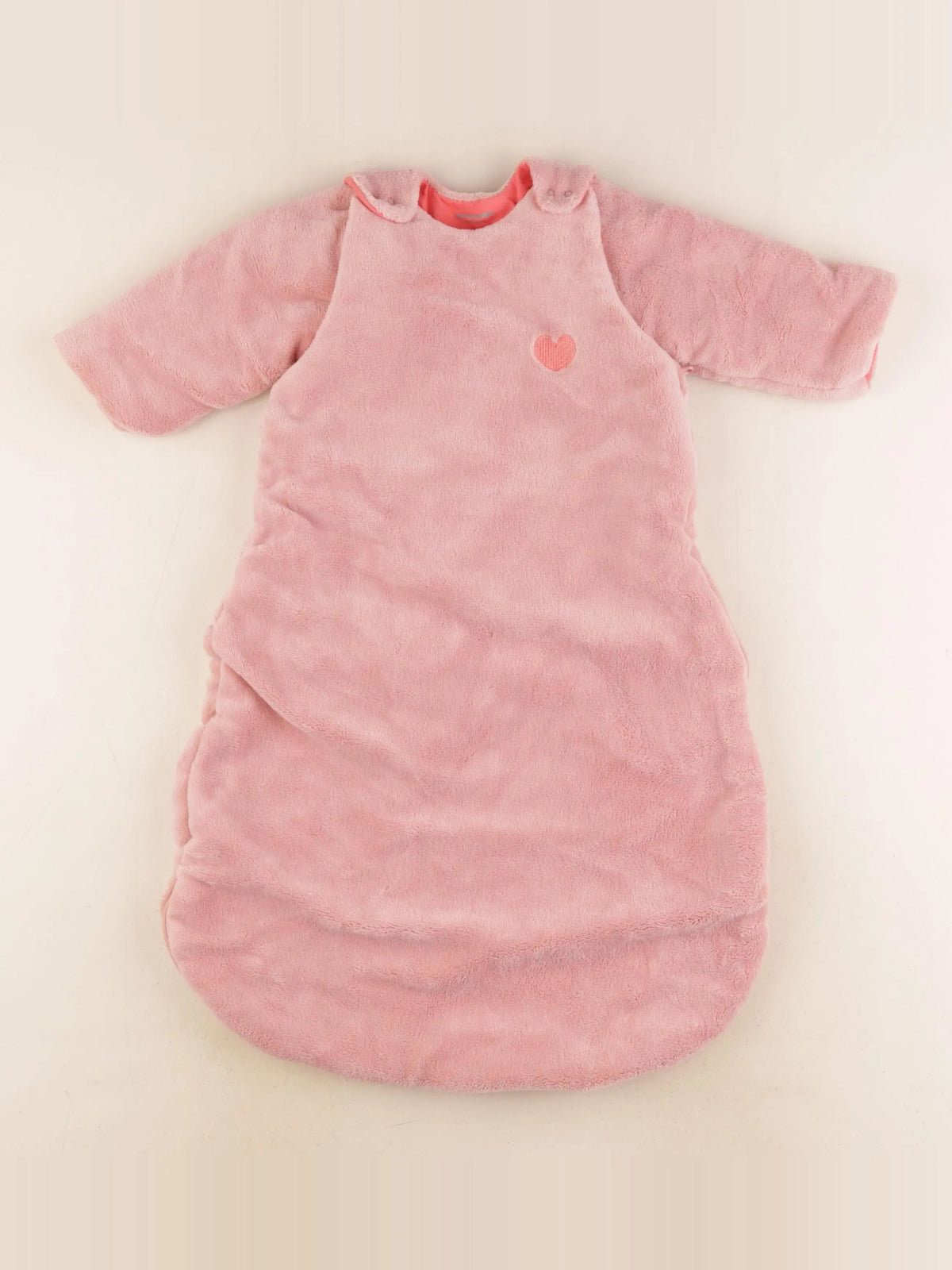 Vertbaudet - gigoteuse rose - 0/6 mois