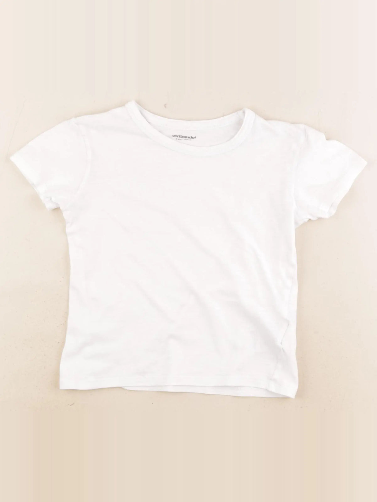 Vertbaudet - maillot de corps blanc - 6 ans