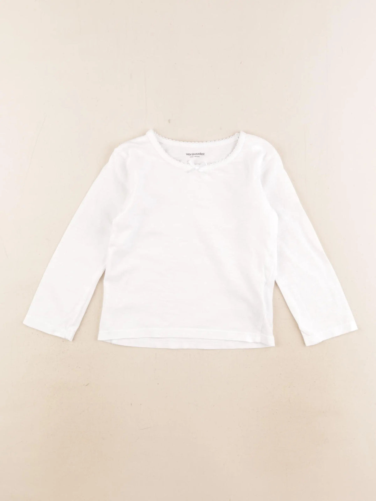 Vertbaudet - maillot de corps blanc - 3 ans