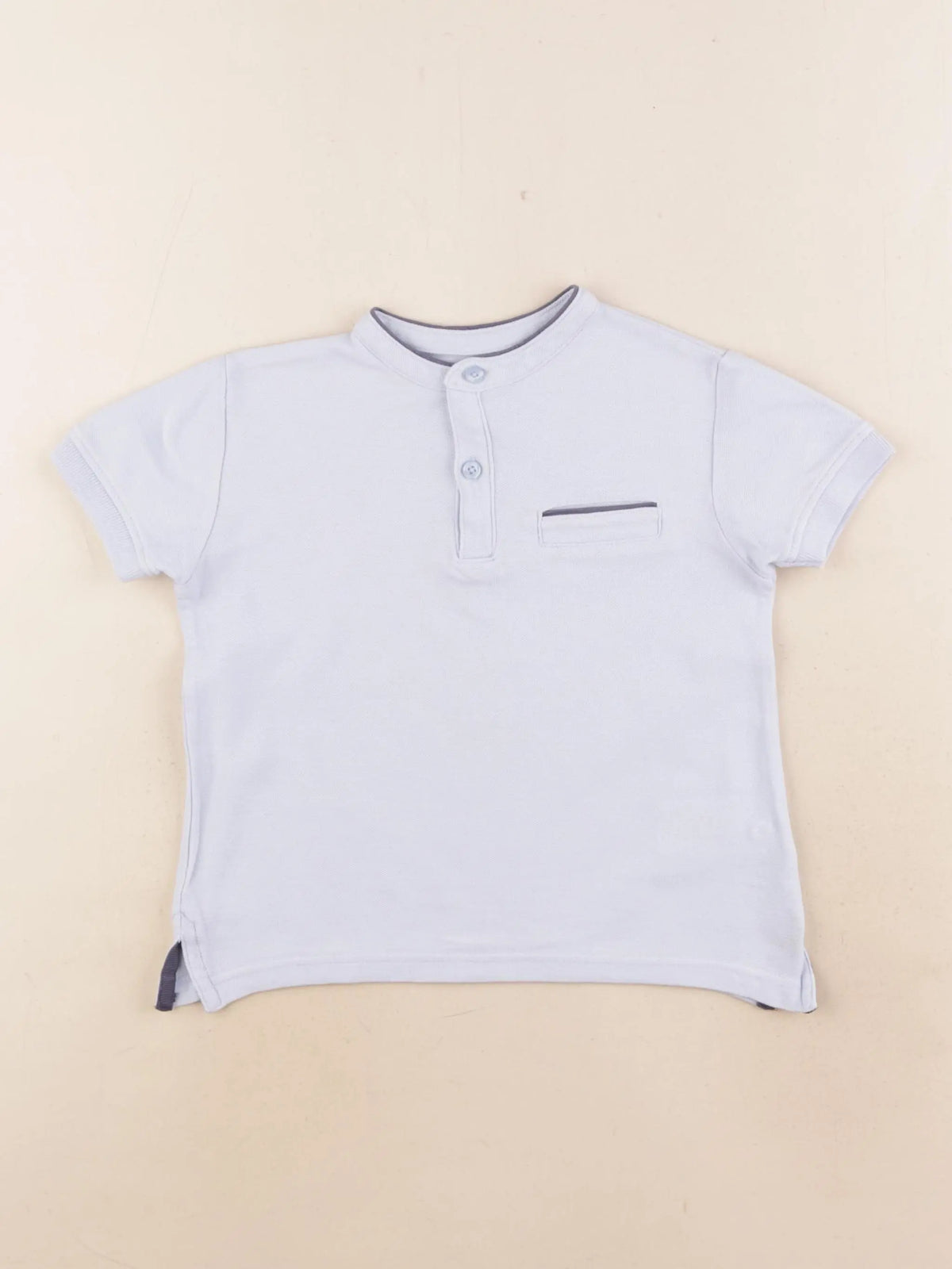 Vertbaudet - tee-shirt bleu - 4 ans