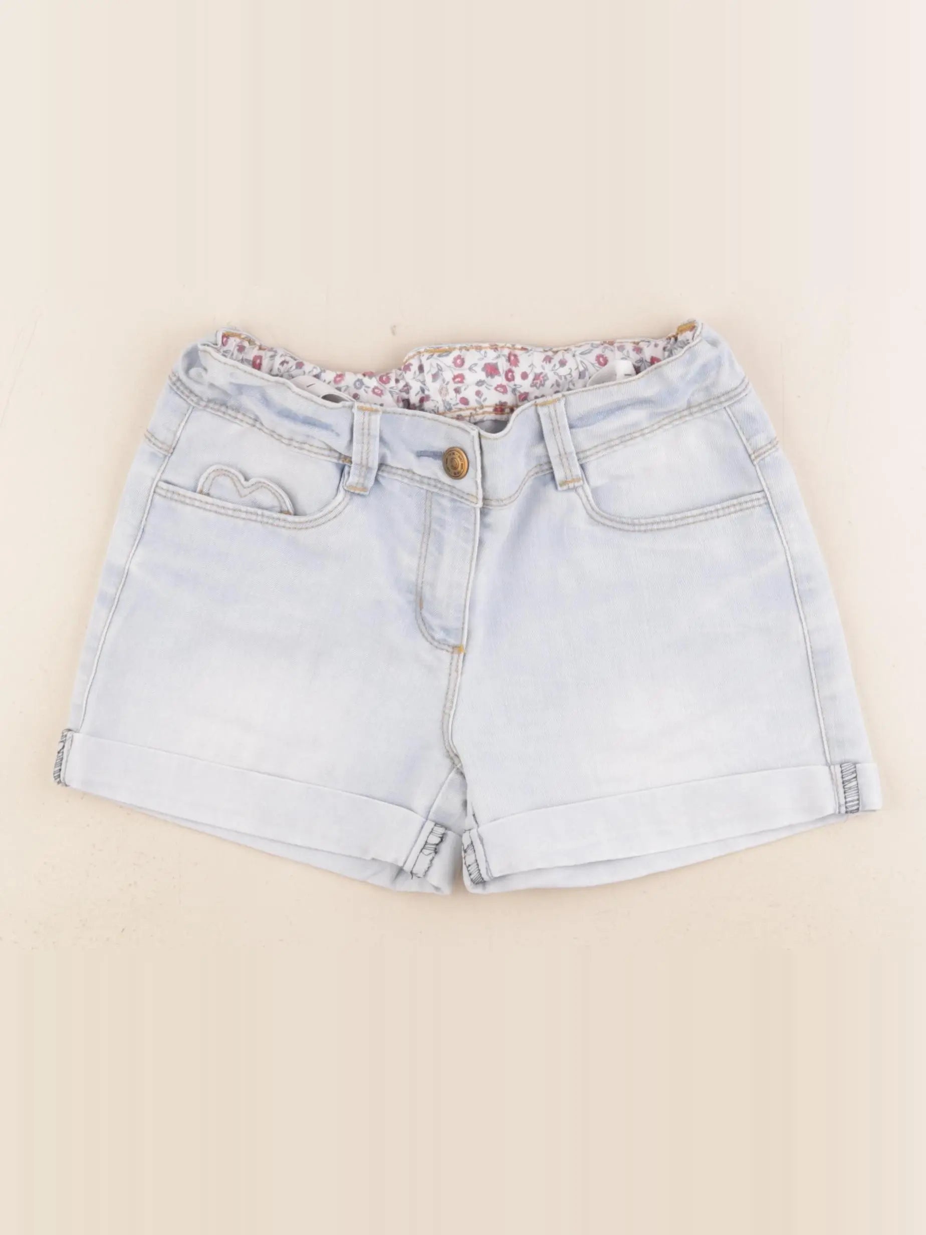 Tape à l'oeil - short bleu - 9 ans