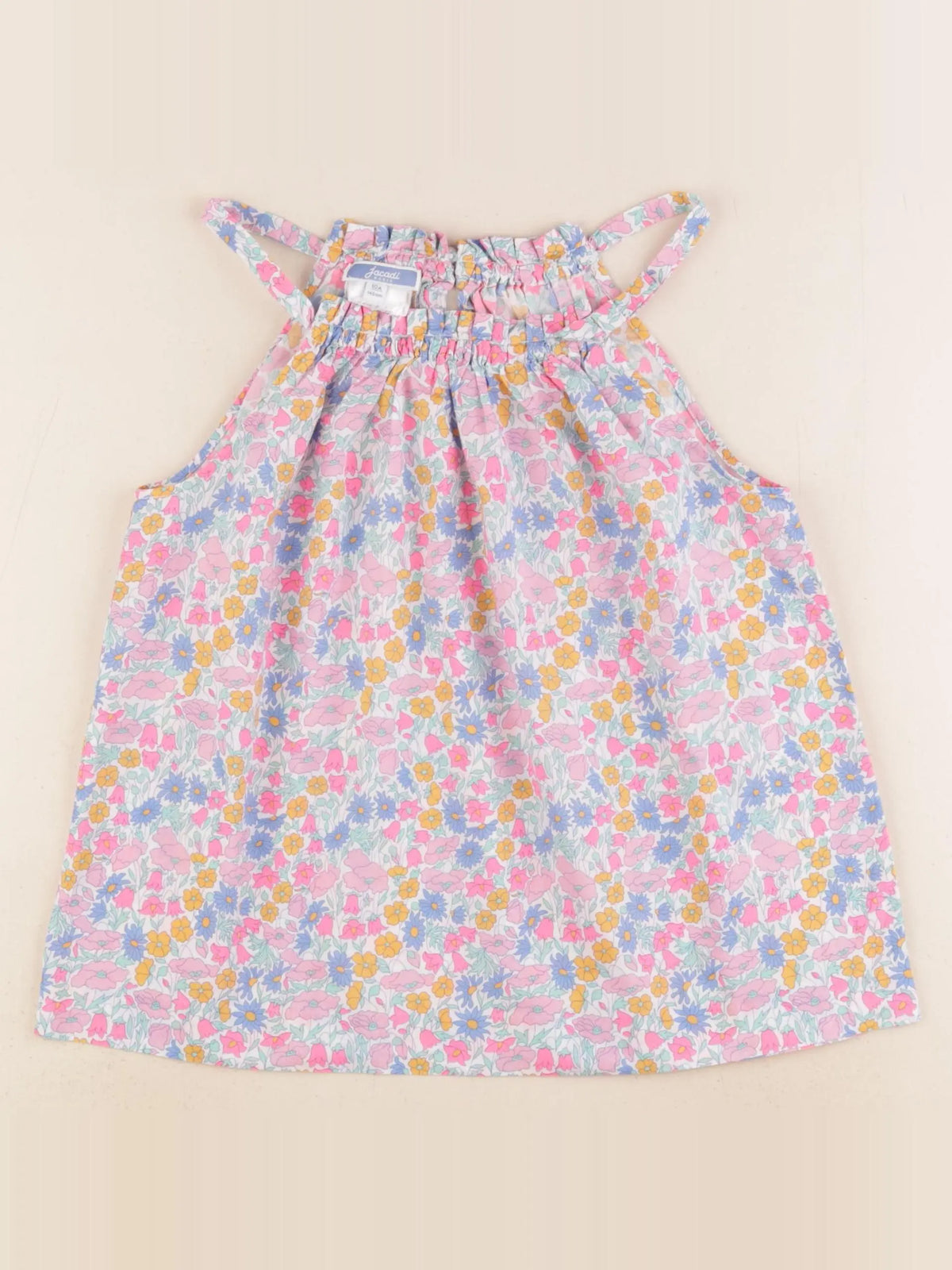 Jacadi - blouse liberty multicolore - 10 ans