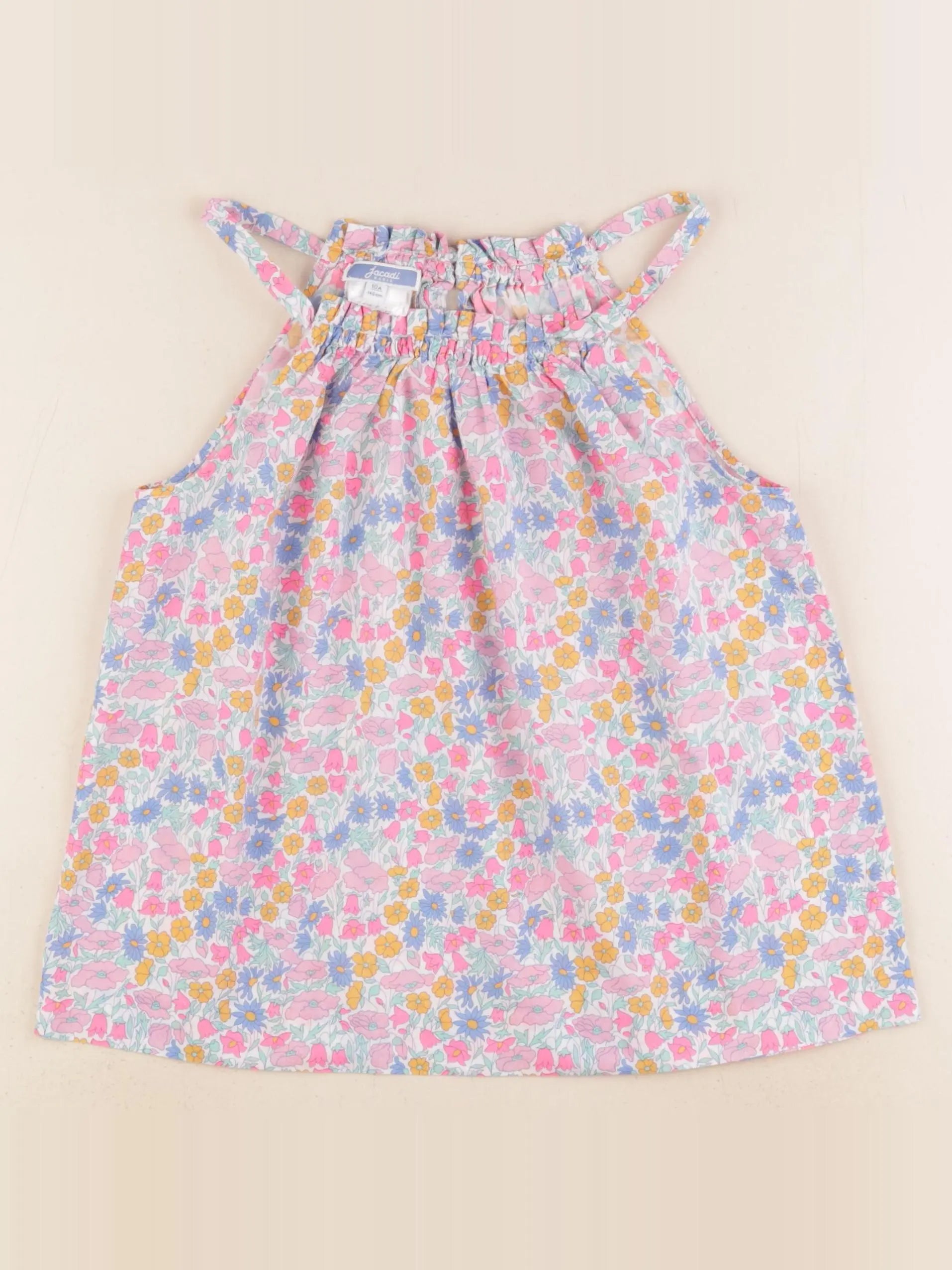 Jacadi - blouse liberty multicolore - 10 ans