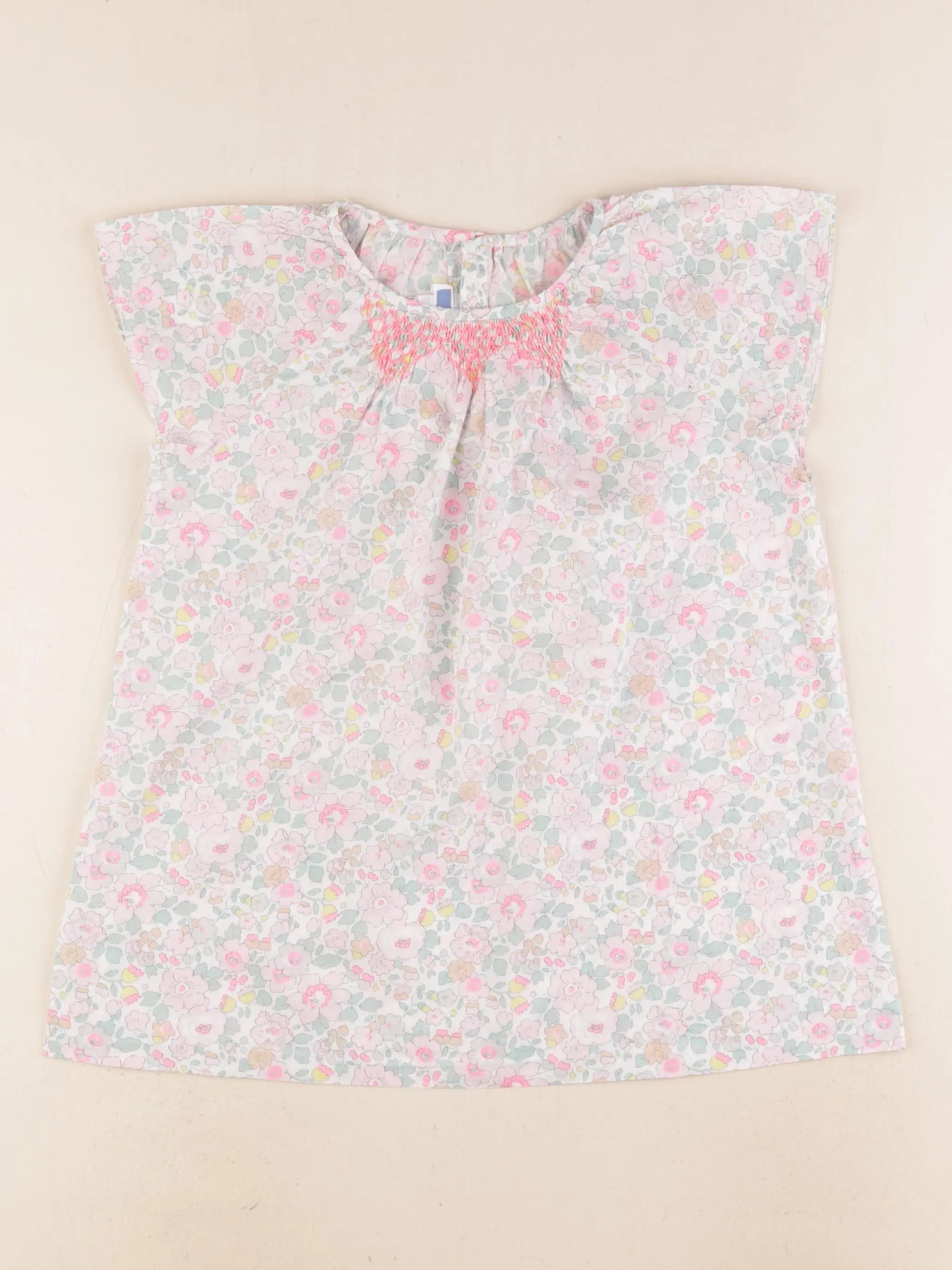 Jacadi - blouse liberty multicolore - 10 ans