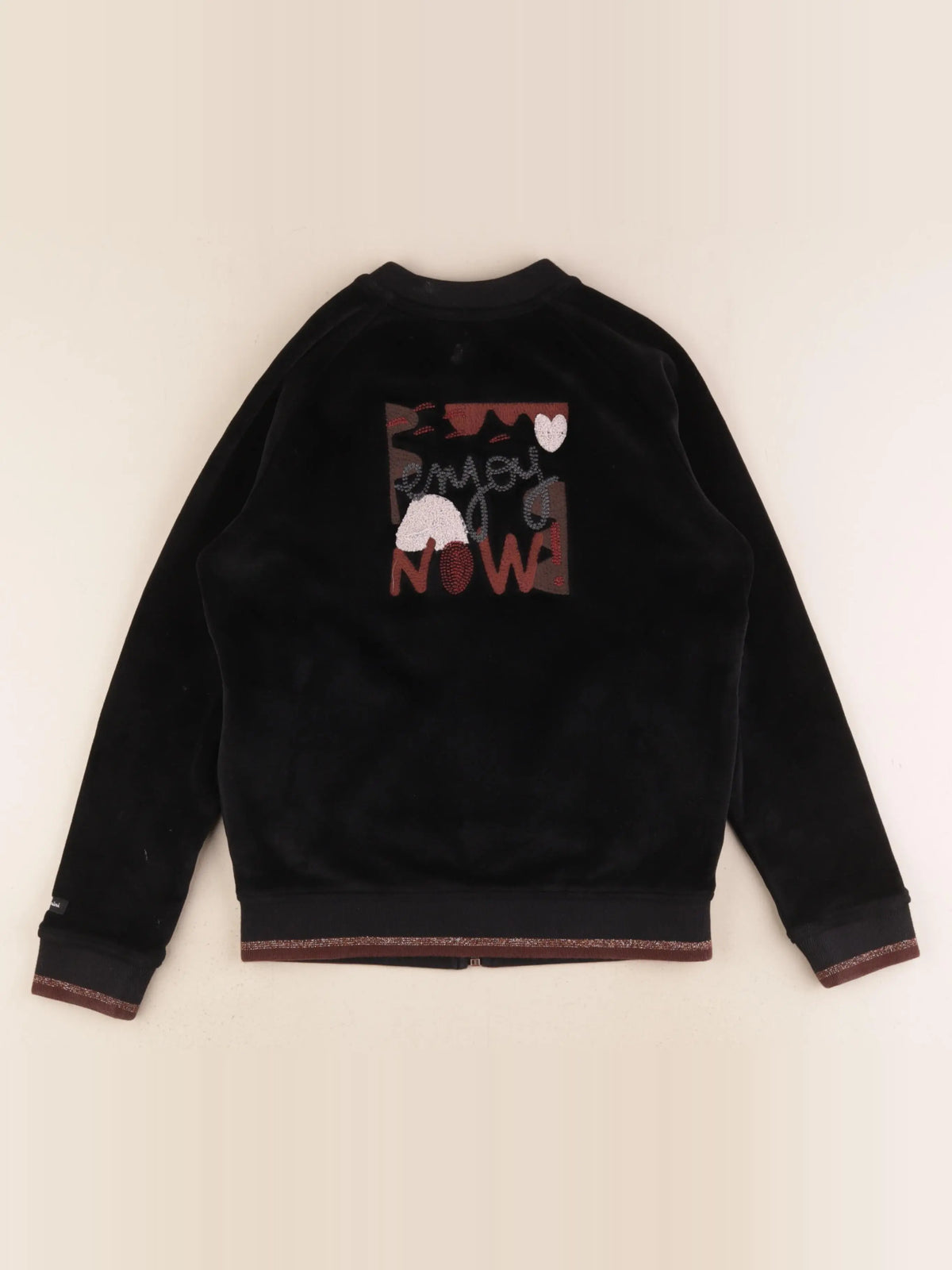 Catimini - veste doublé noir - 10 ans