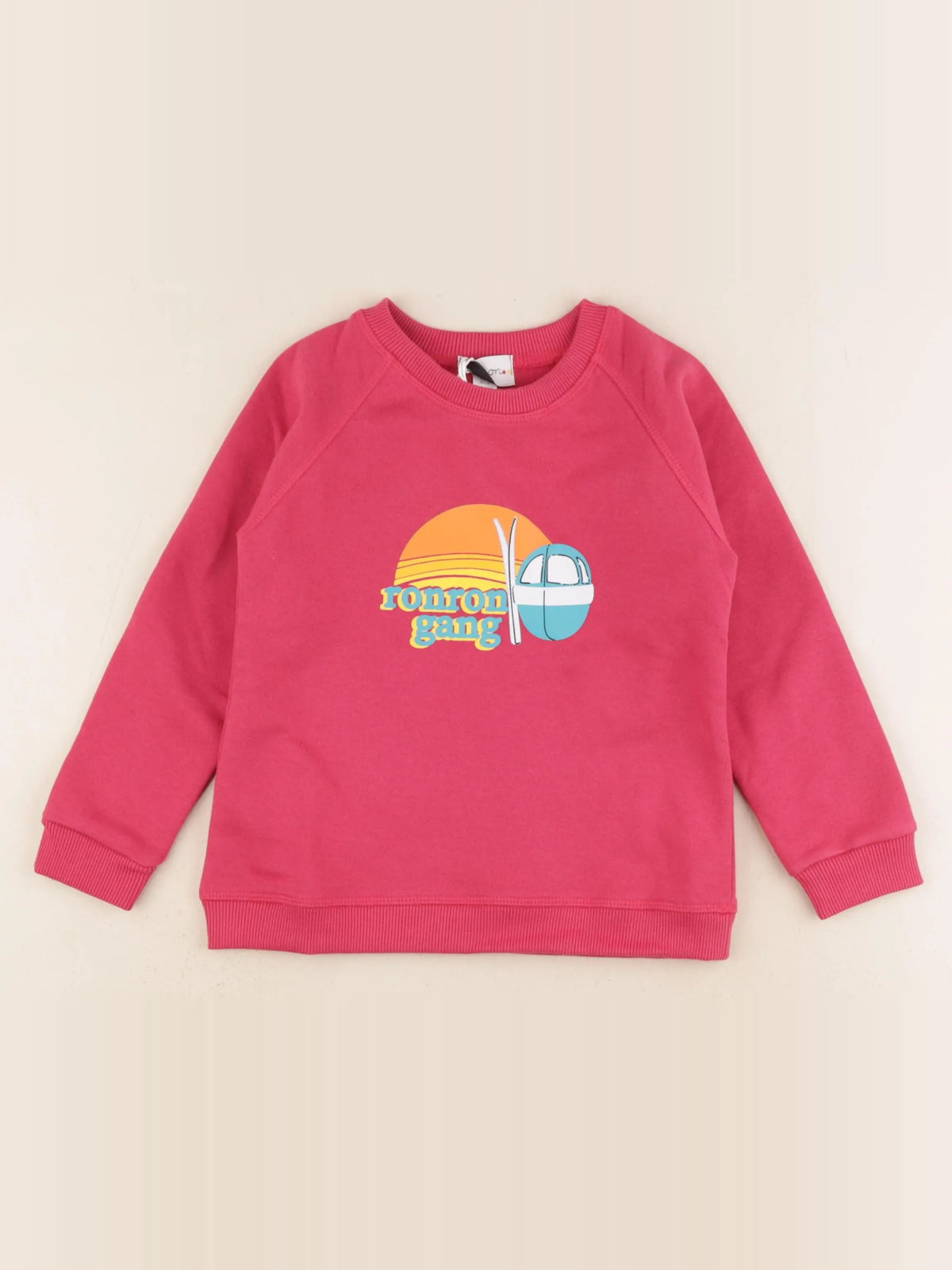 Ronron - sweat rose - 2 ans