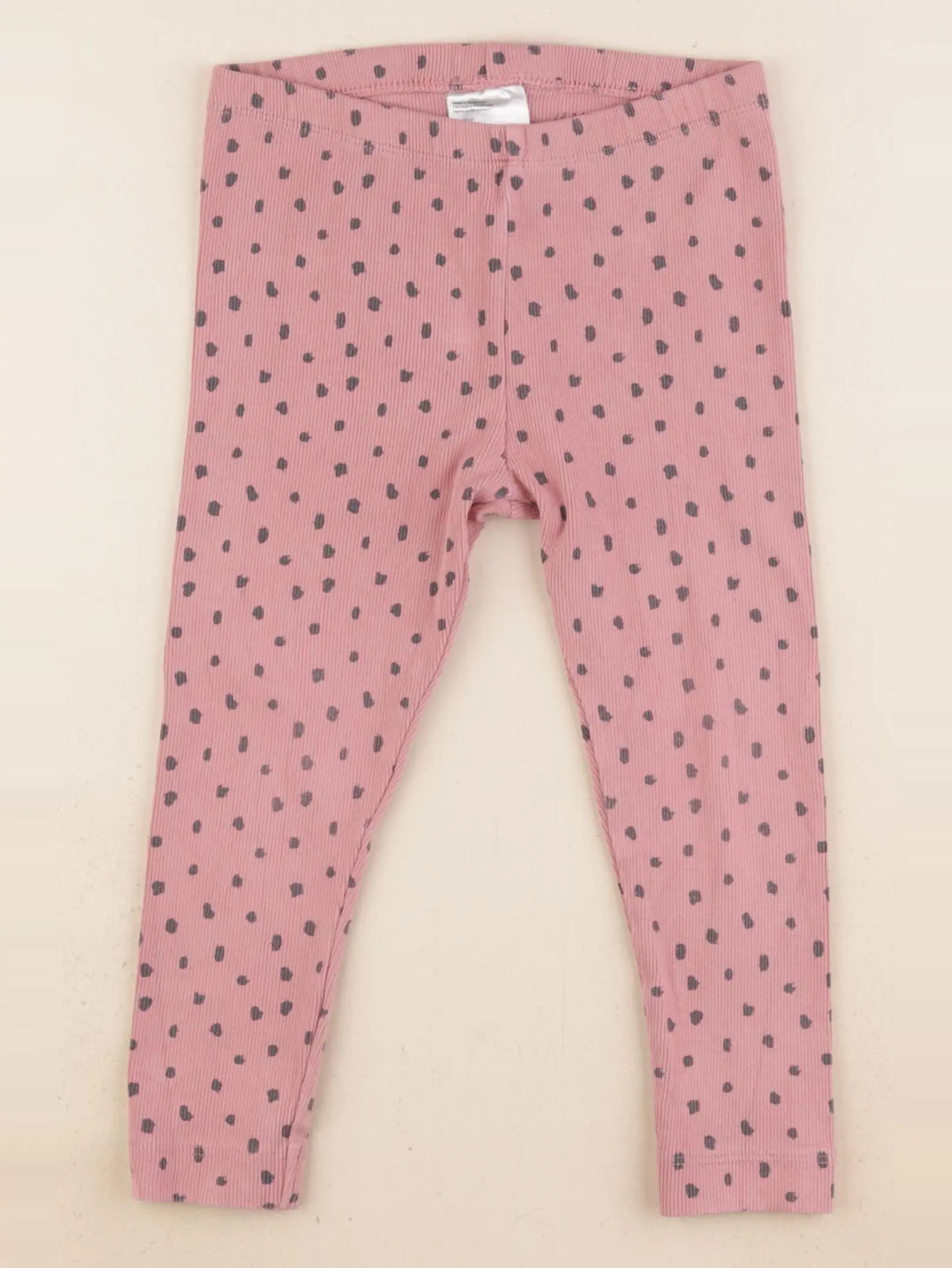 H&M - legging rose - 2/3 ans