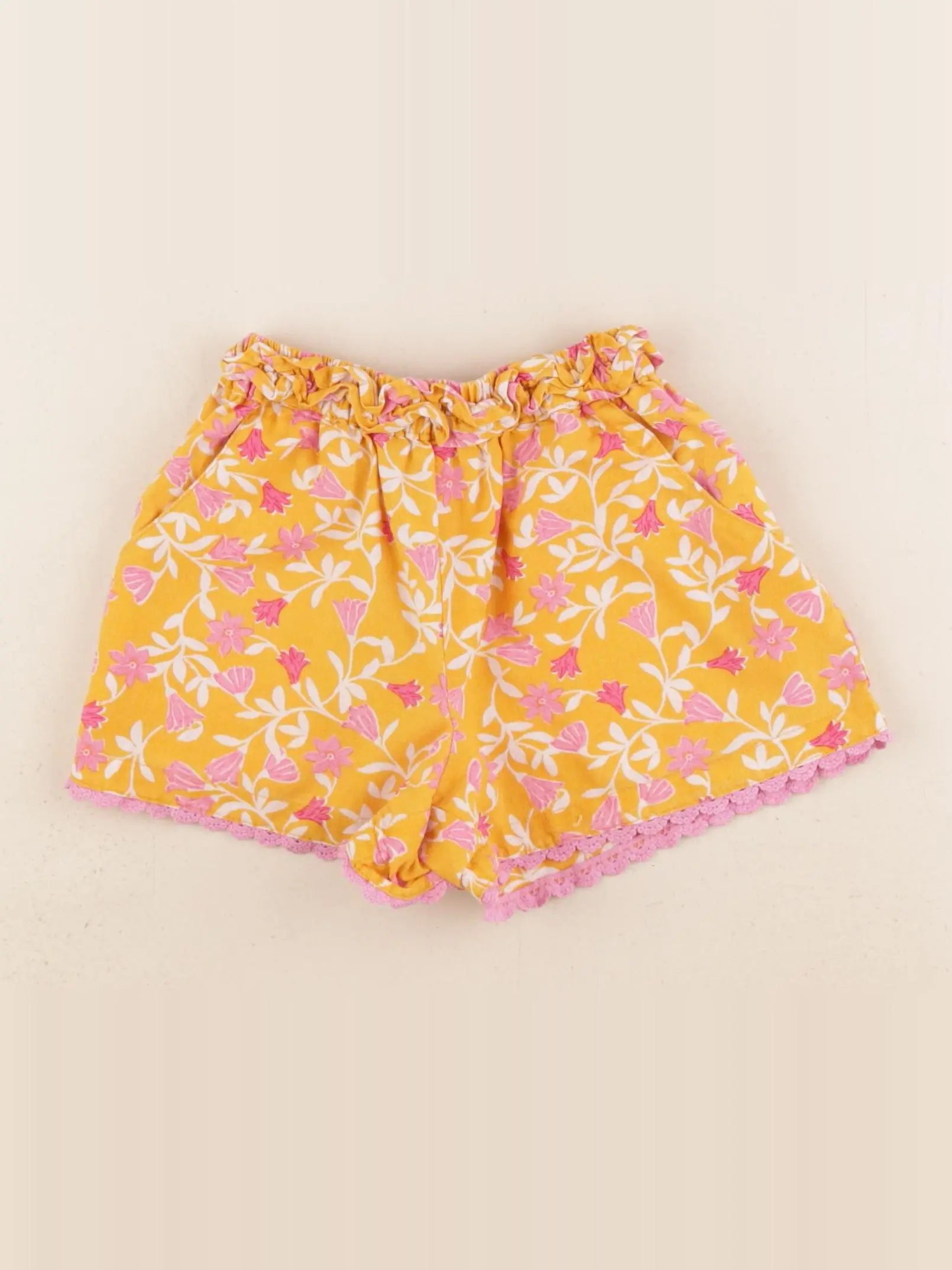 Tape à l'oeil - short jaune - 3 ans