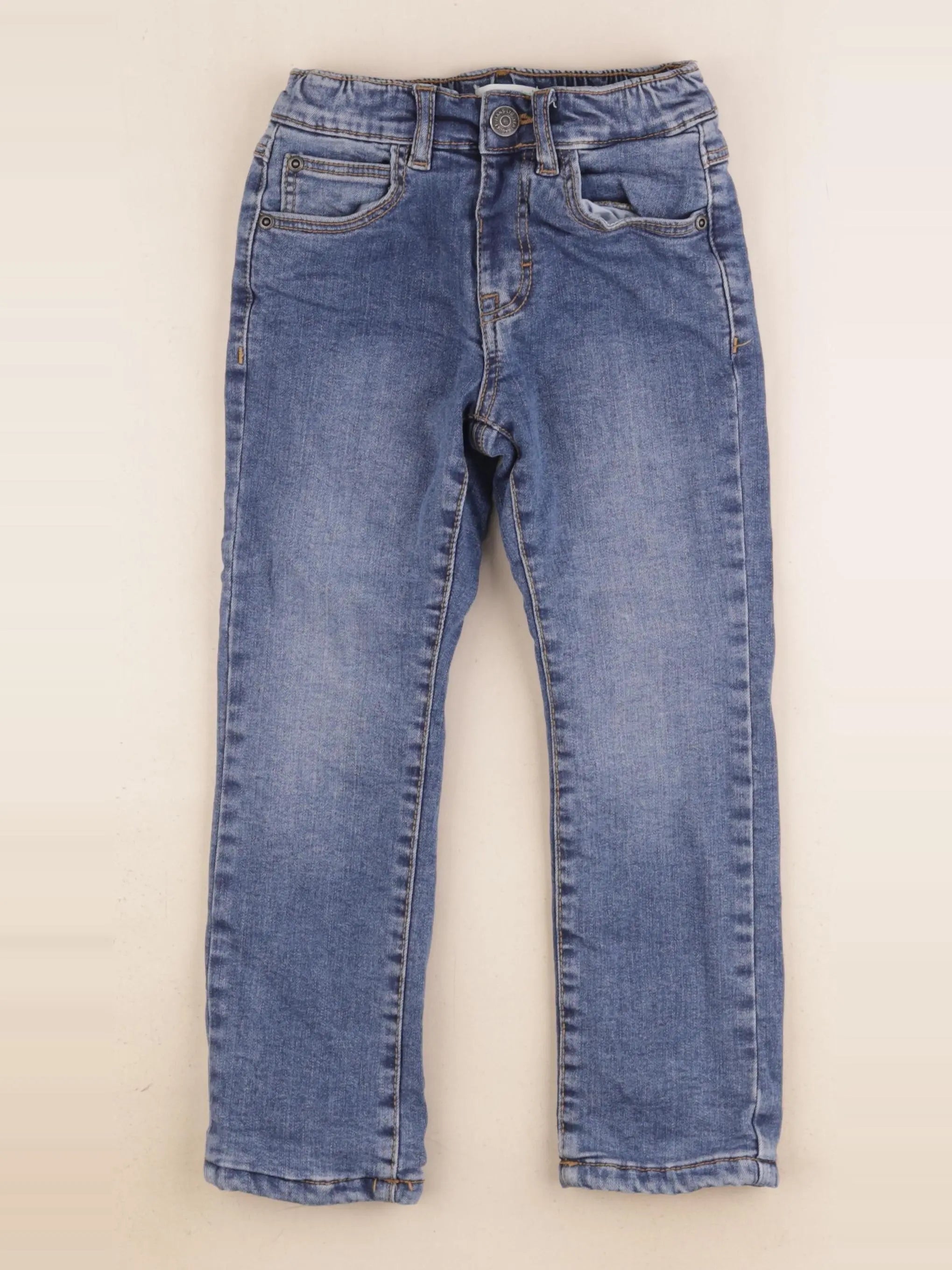 Vertbaudet - jean doublé bleu - 5 ans